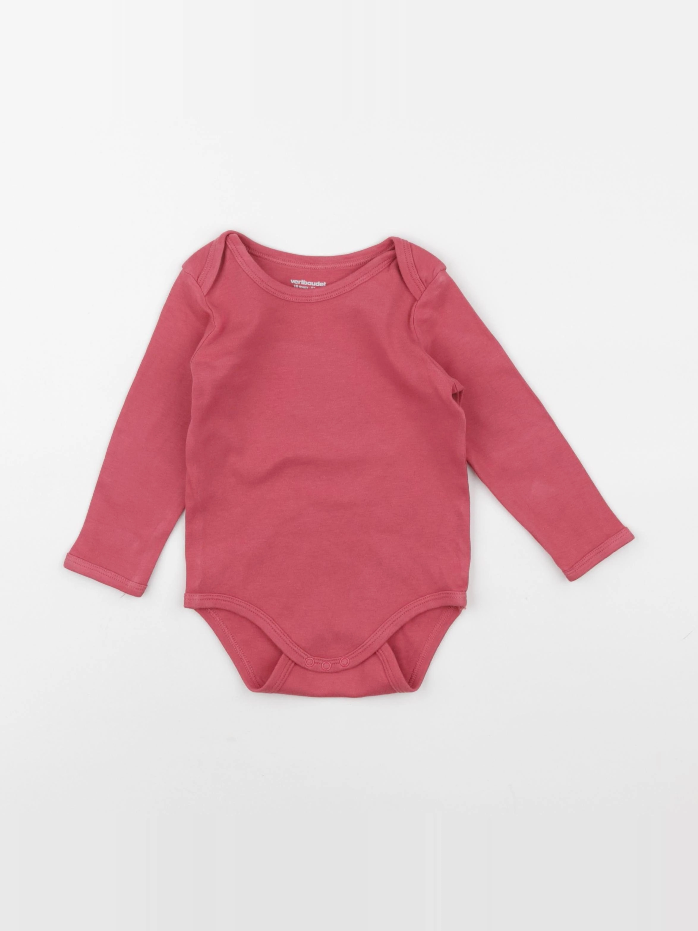 Vertbaudet - body rose - 18 mois