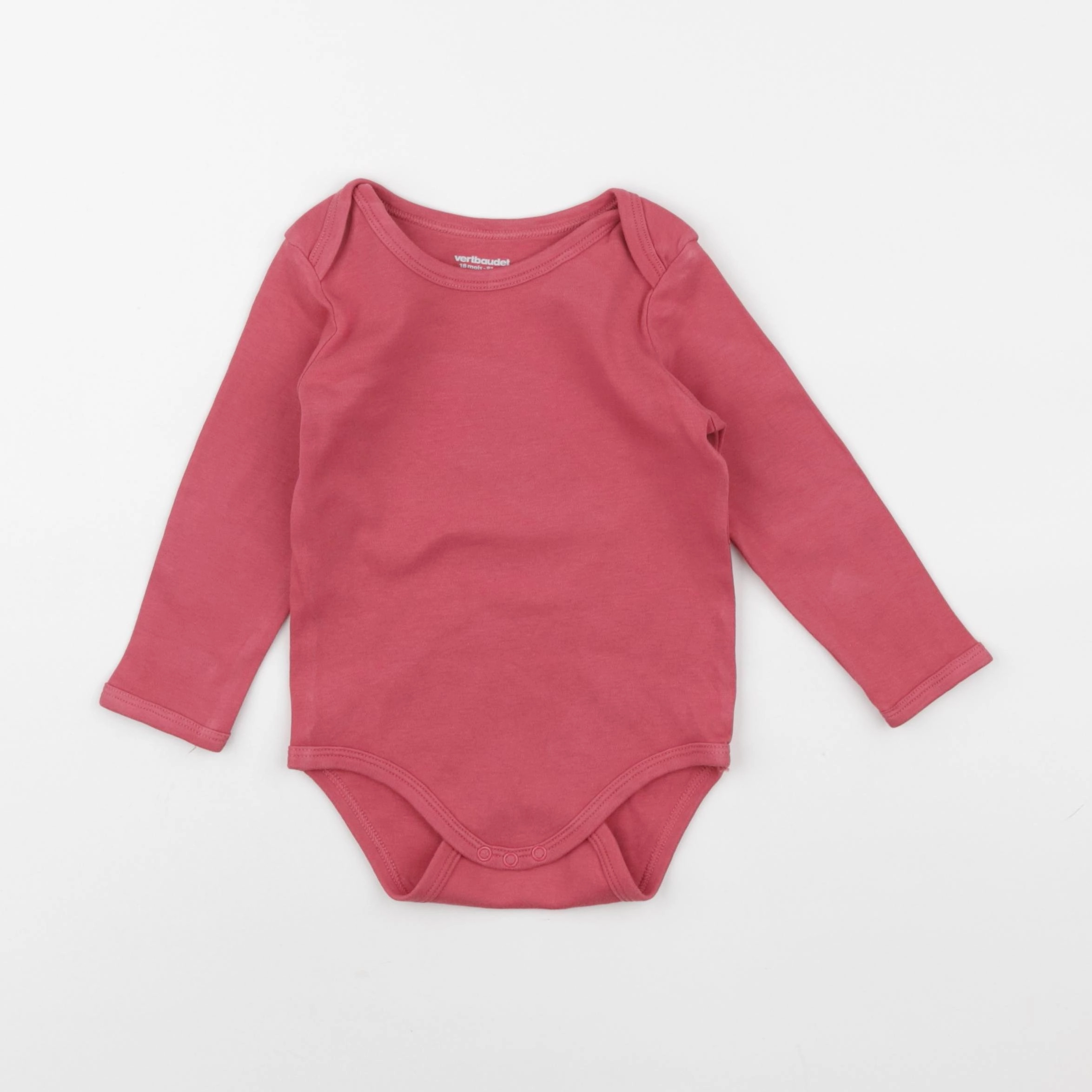 Vertbaudet - body rose - 18 mois
