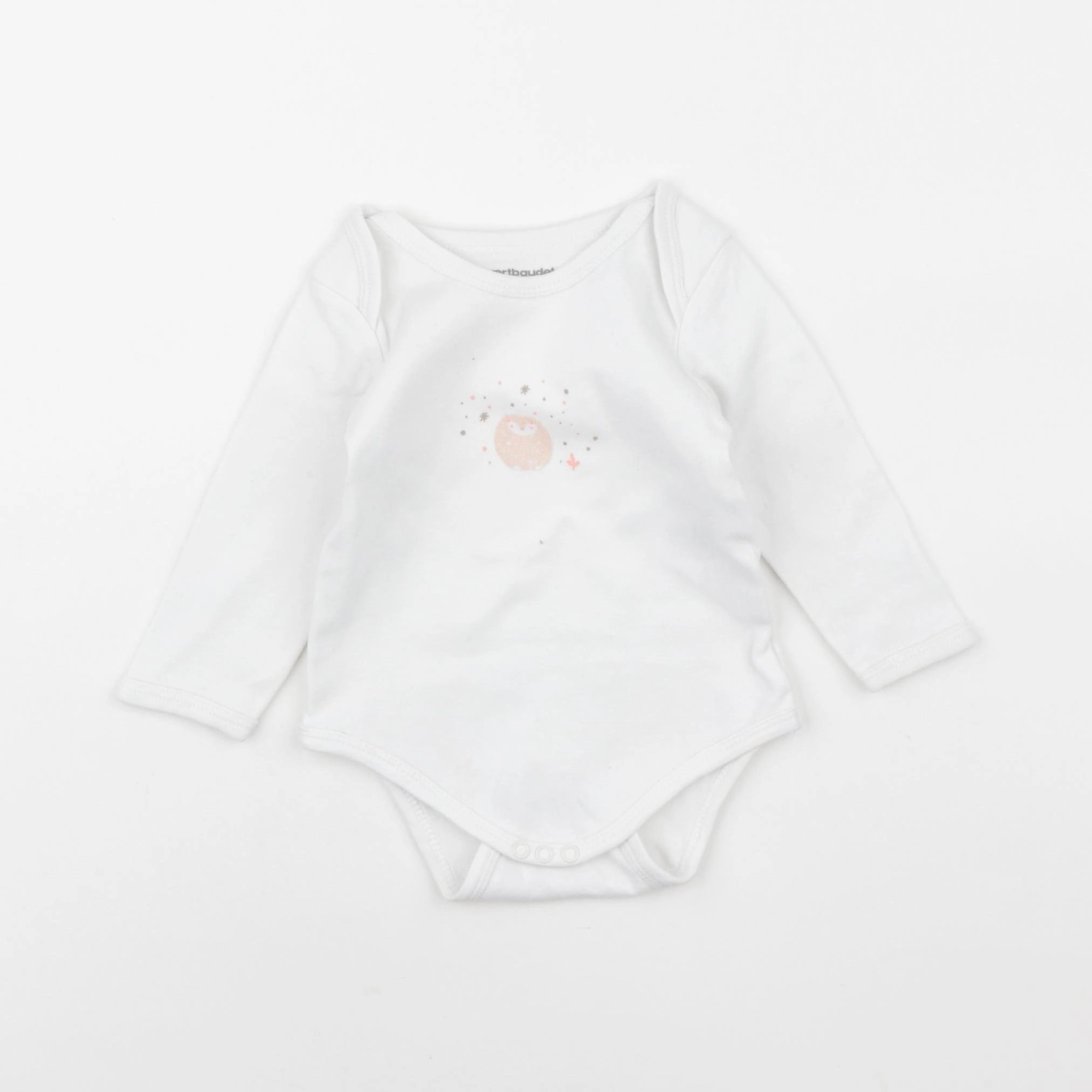 Vertbaudet - body blanc - 6 mois