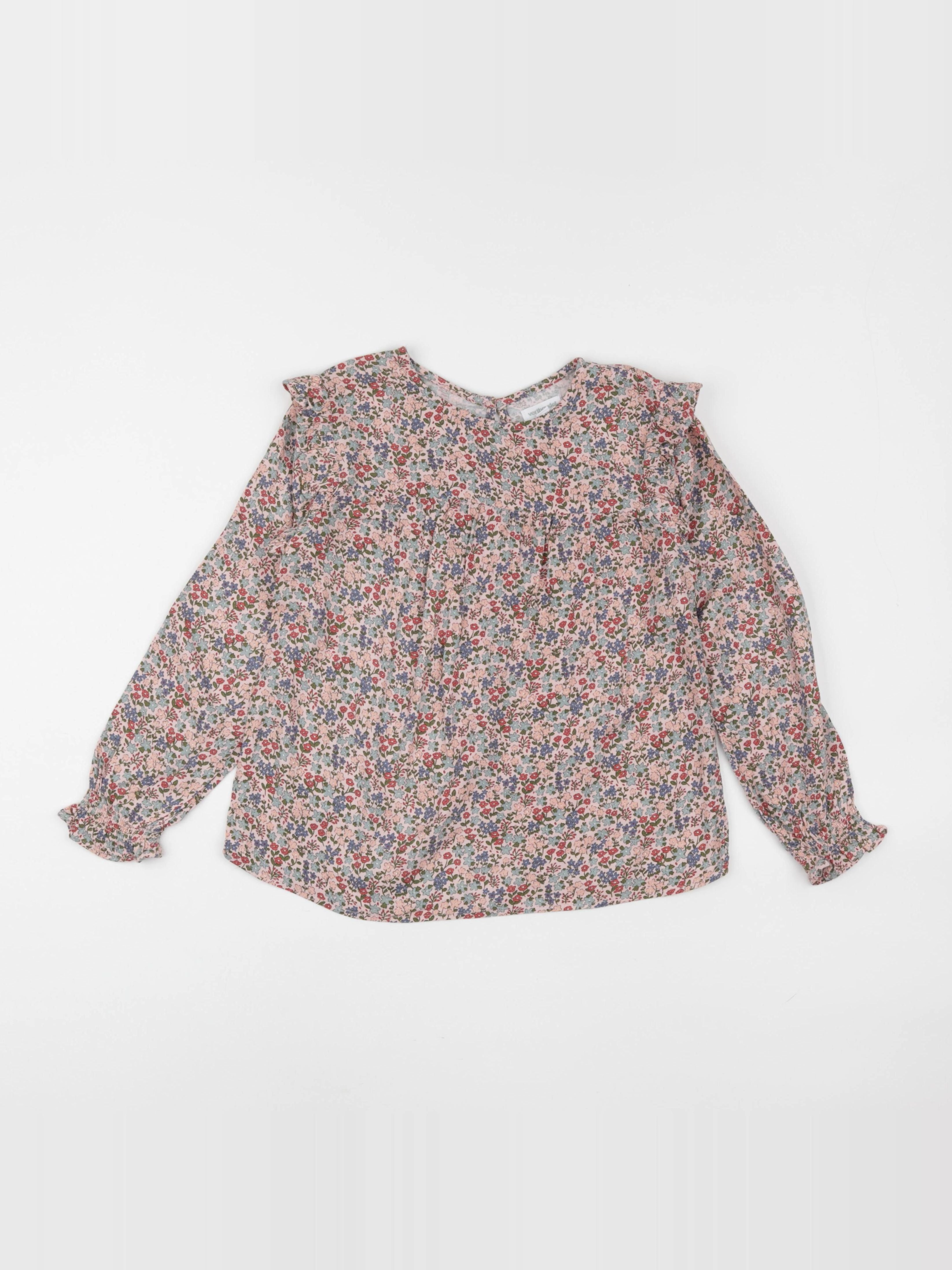 Vertbaudet - blouse multicolore - 8 ans