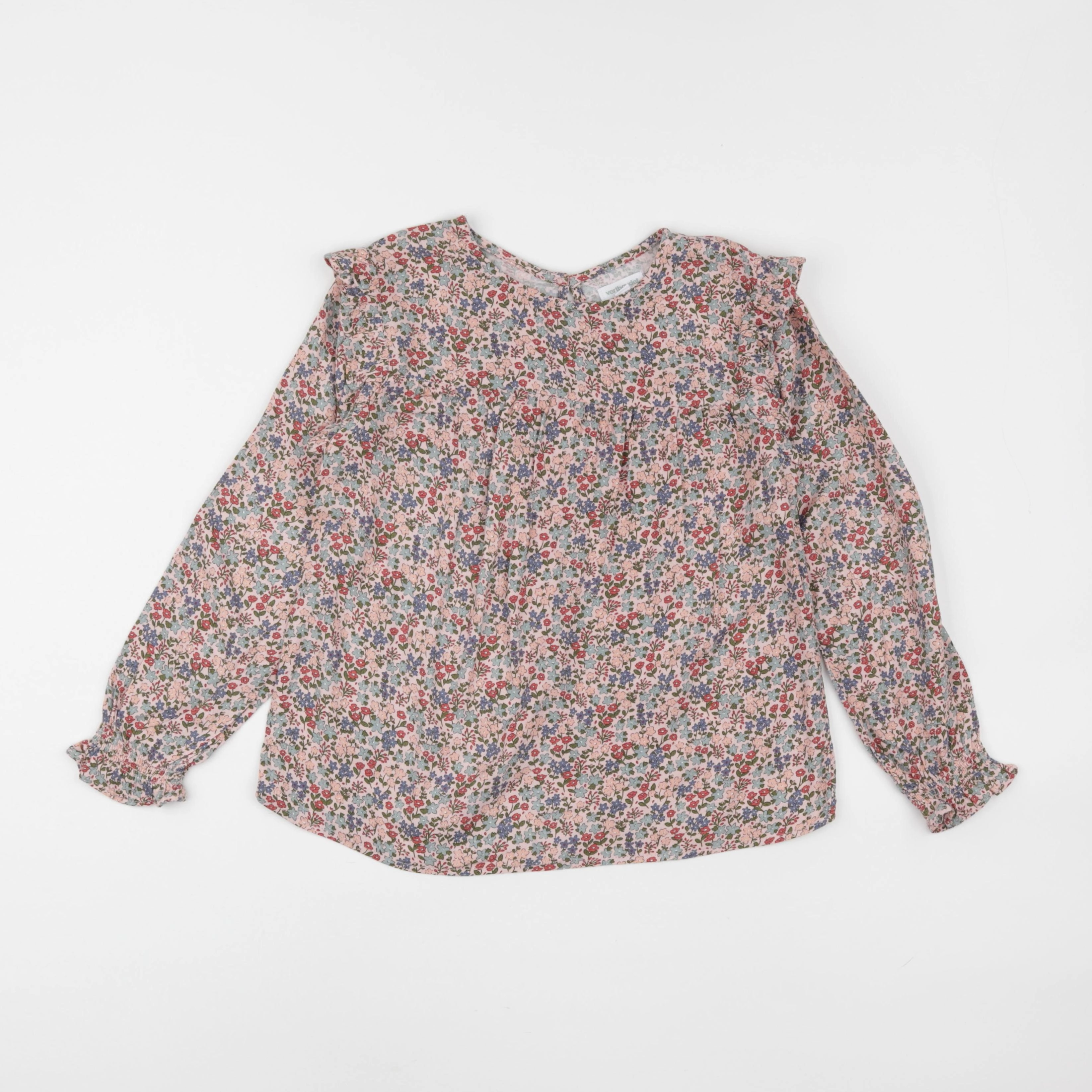 Vertbaudet - blouse multicolore - 8 ans