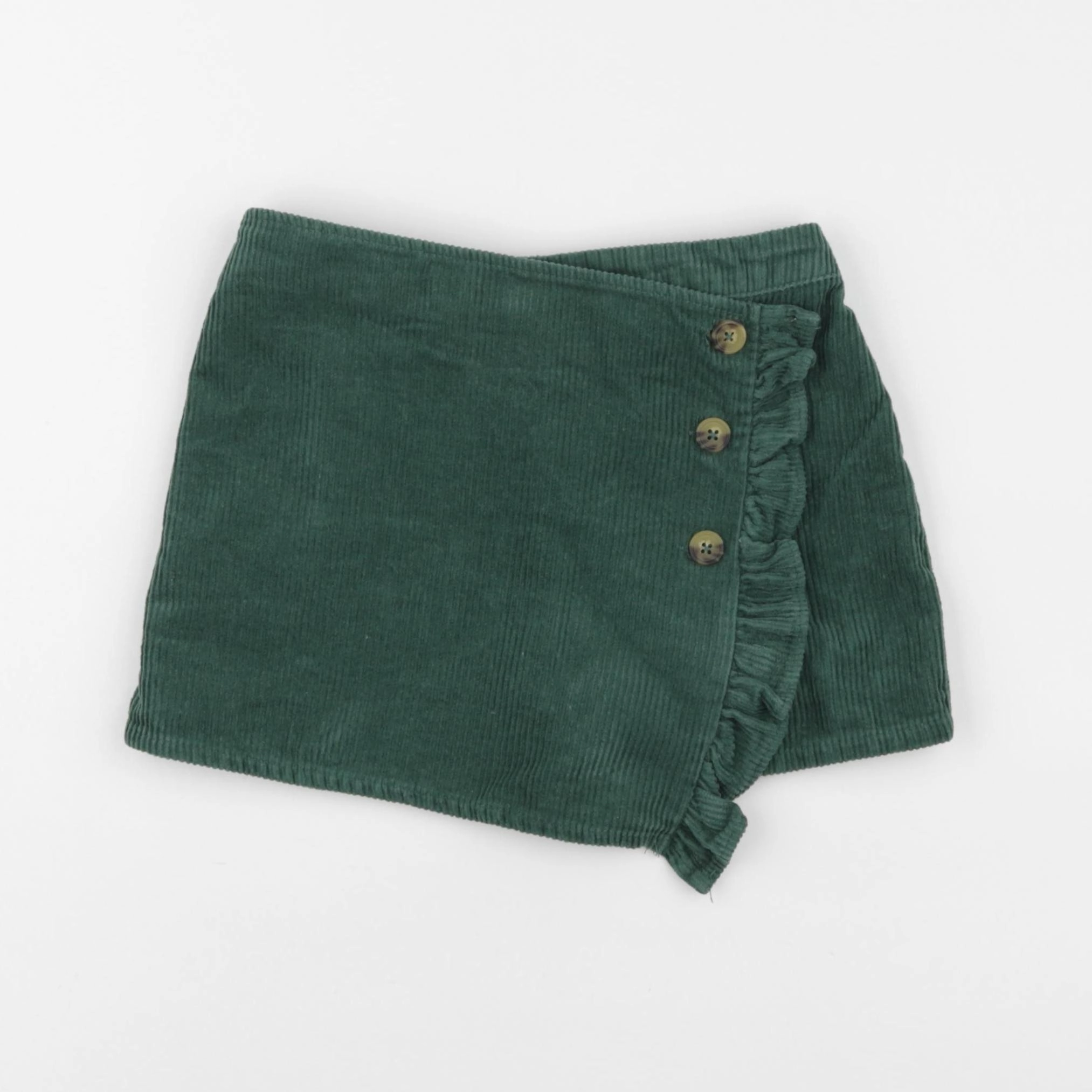 Vertbaudet - jupe short vert - 7 ans