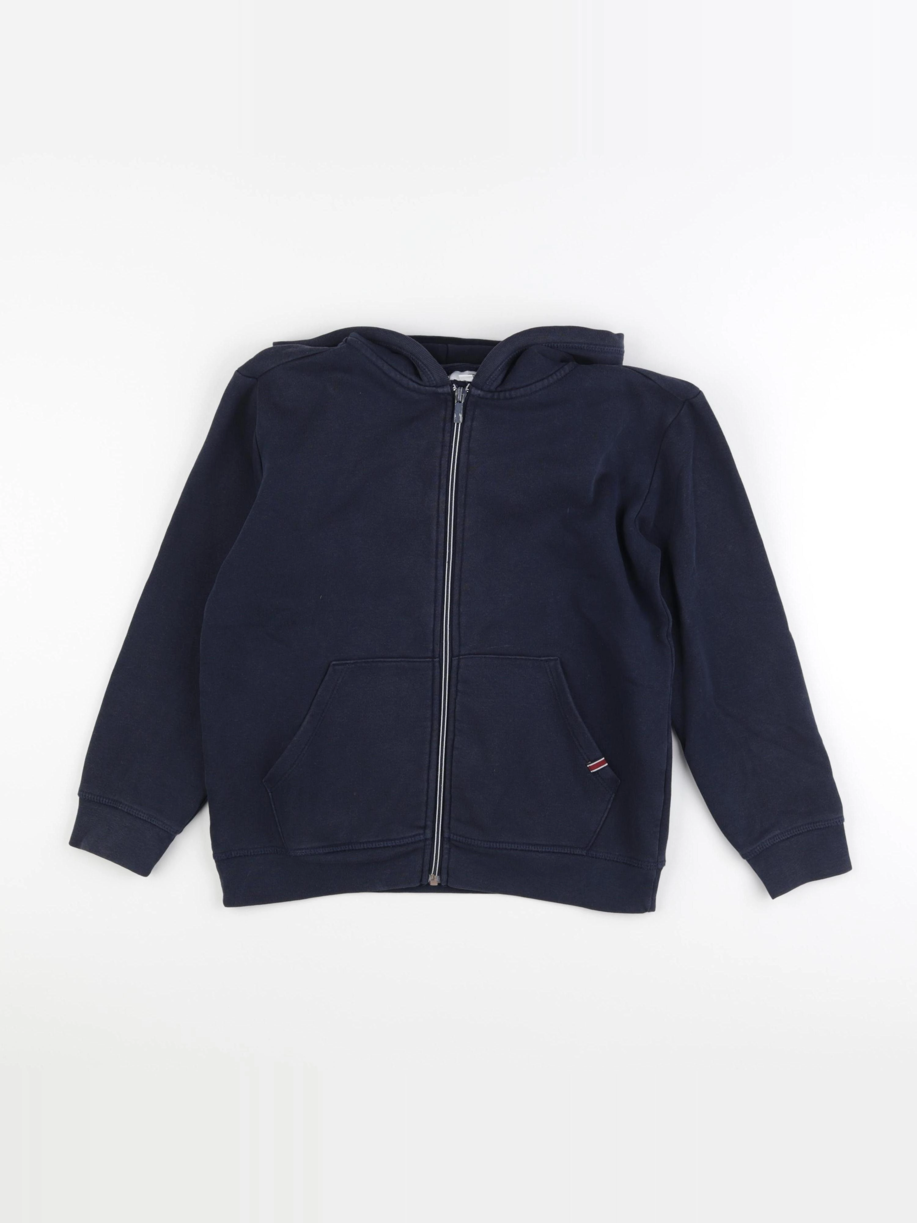 La Redoute - sweat imprimé au dos bleu - 10 ans