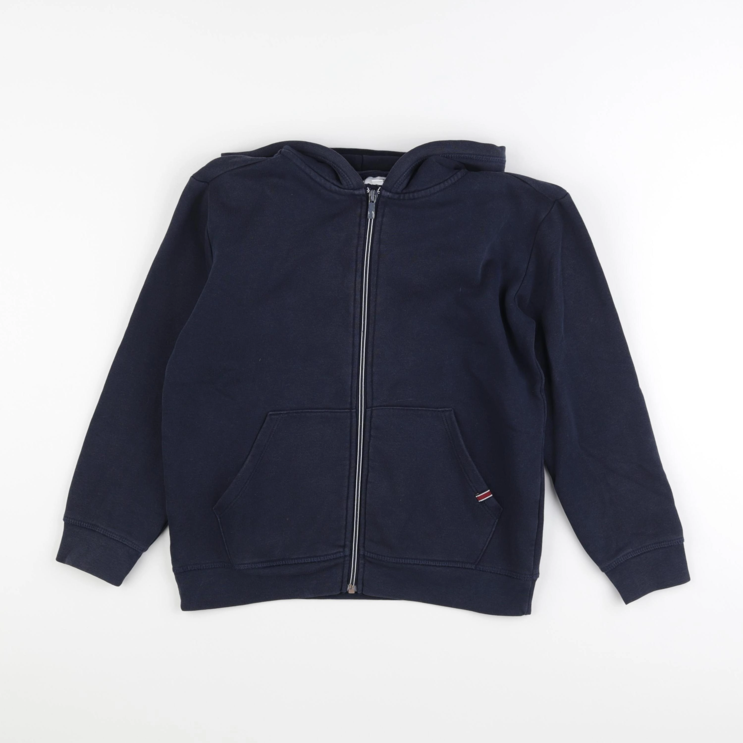 La Redoute - sweat imprimé au dos bleu - 10 ans