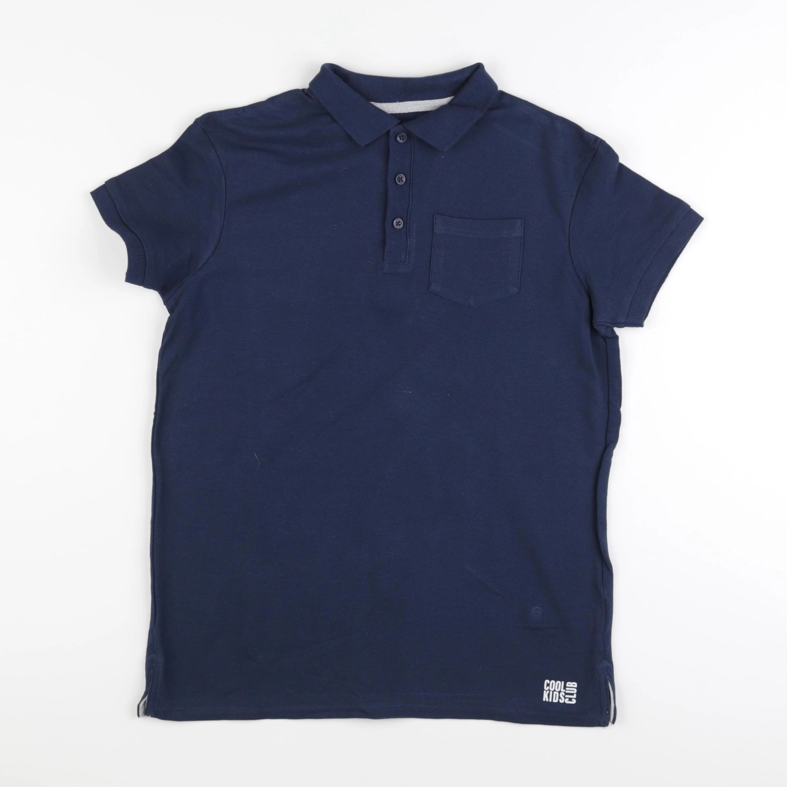 Vertbaudet - polo bleu - 14 ans