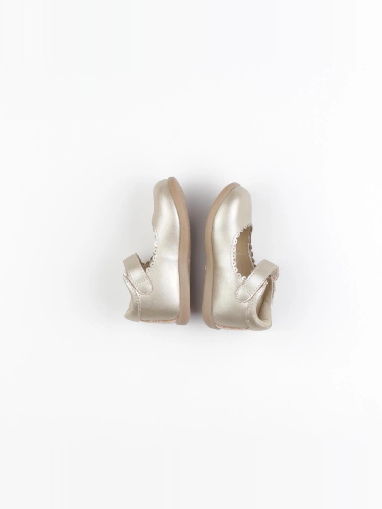 Vertbaudet - sandales or - pointure 19