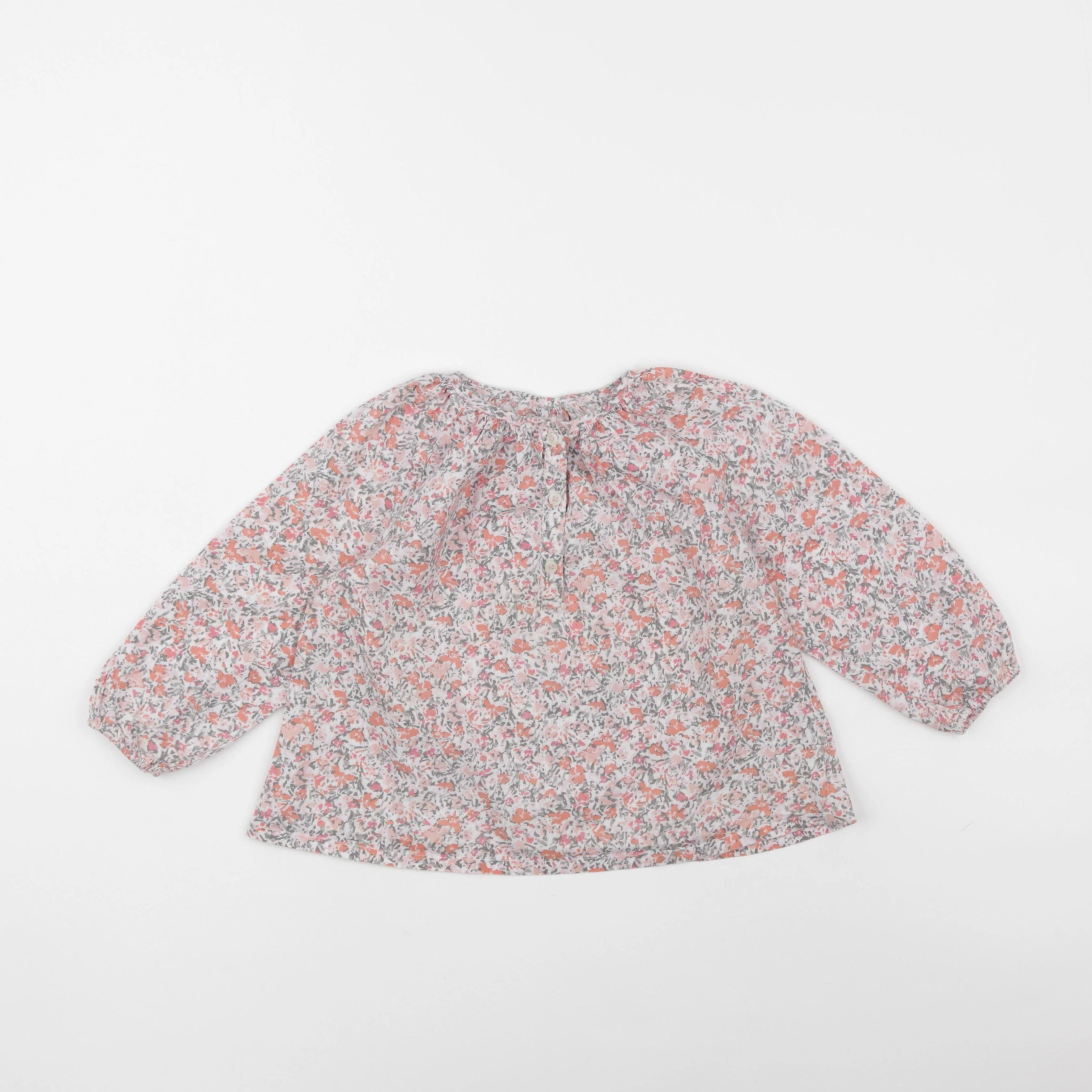 Boutchou - blouse multicolore - 24 mois