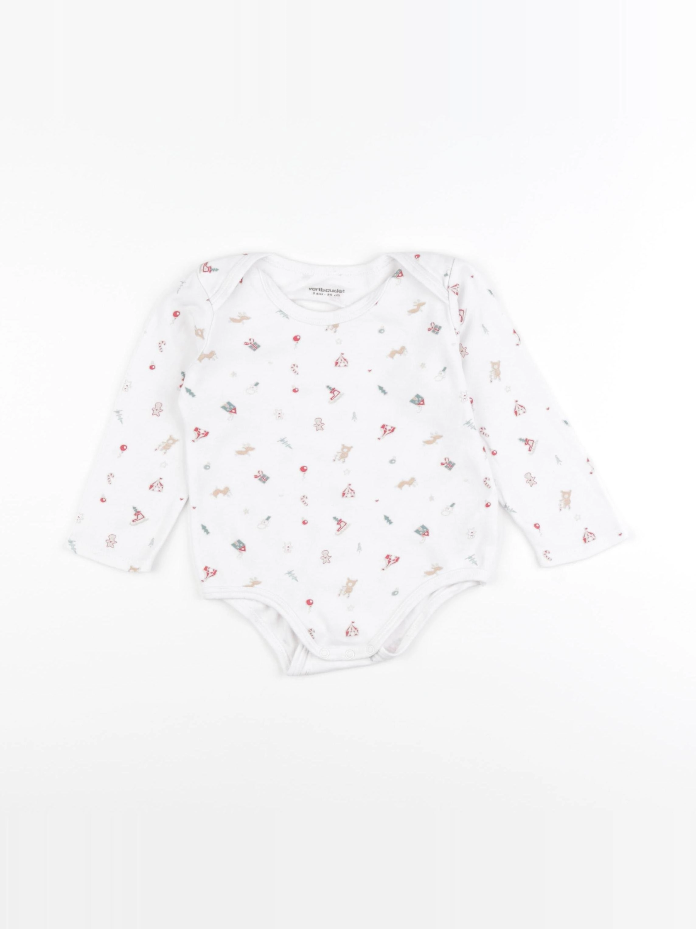 Vertbaudet - body multicolore - 3 ans