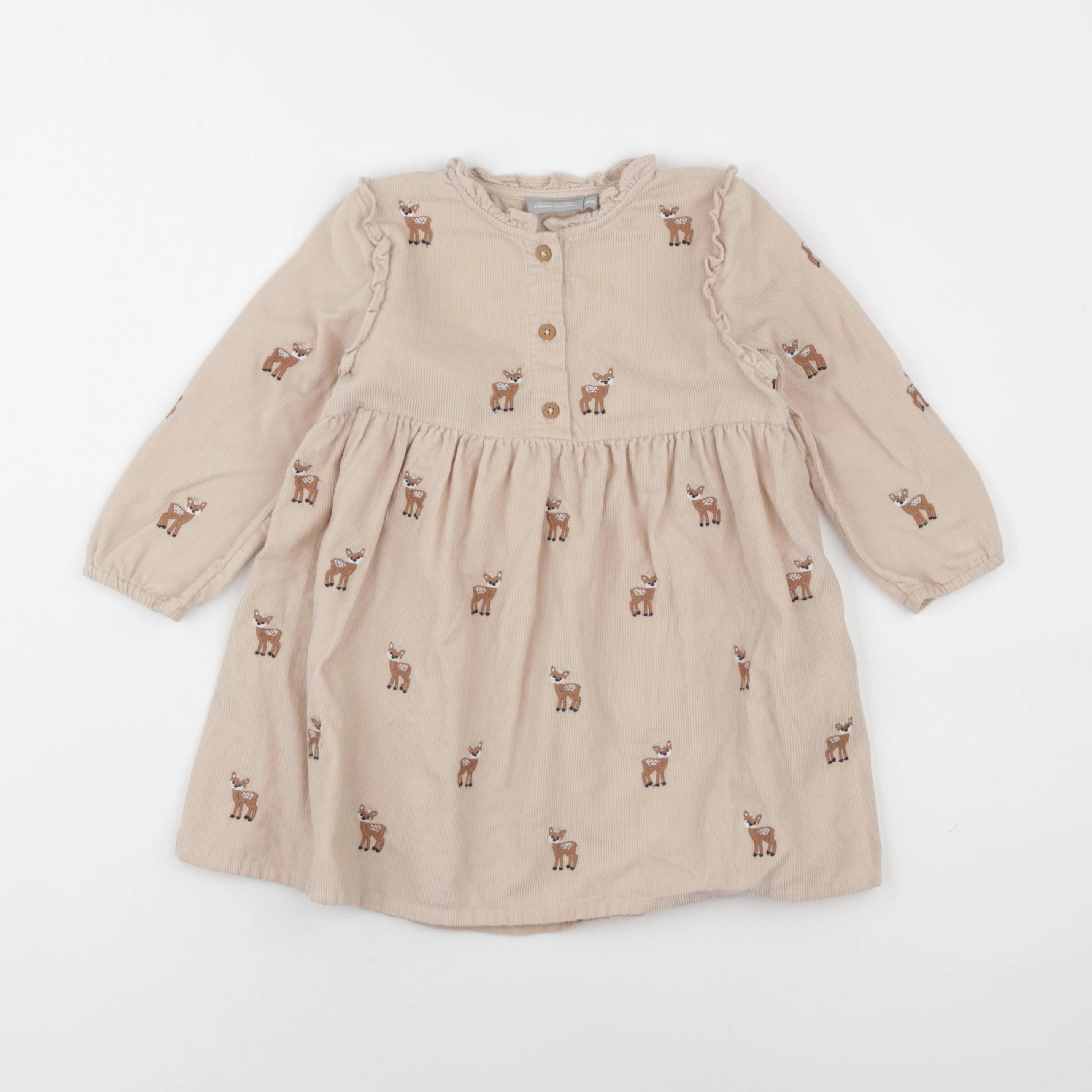 Boutchou - robe beige - 36 mois