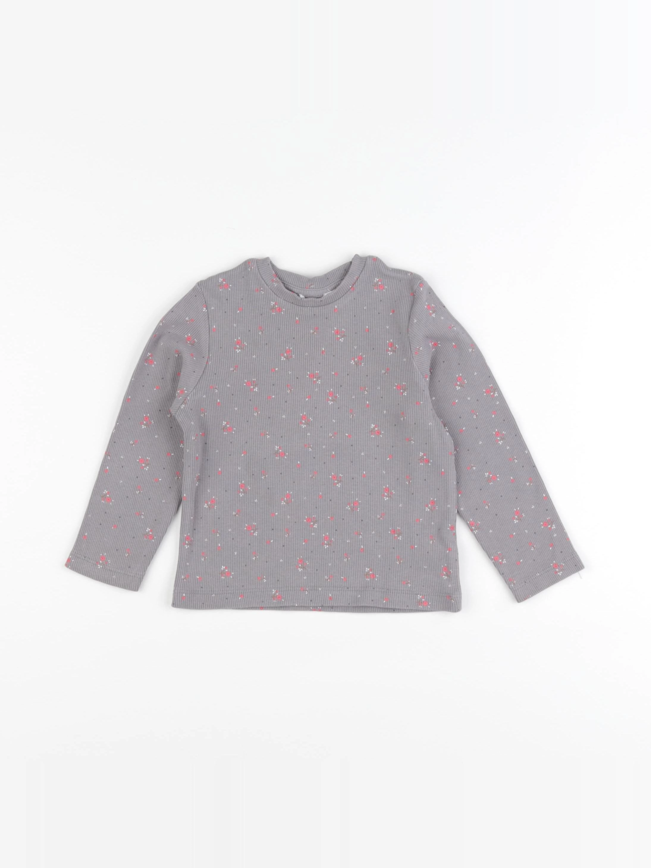 Eden & Victor - tee-shirt gris - 18 mois