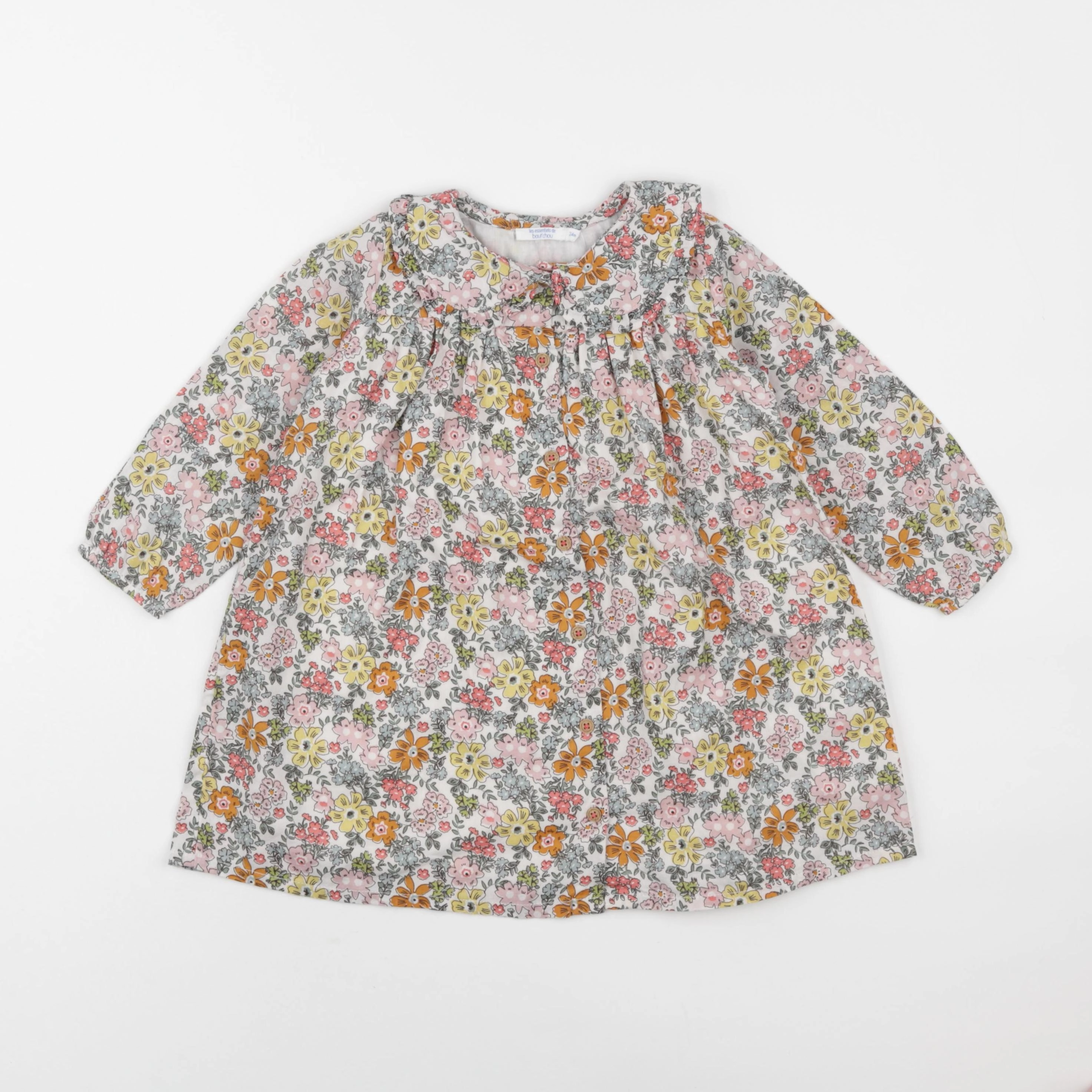 Boutchou - robe multicolore - 24 mois
