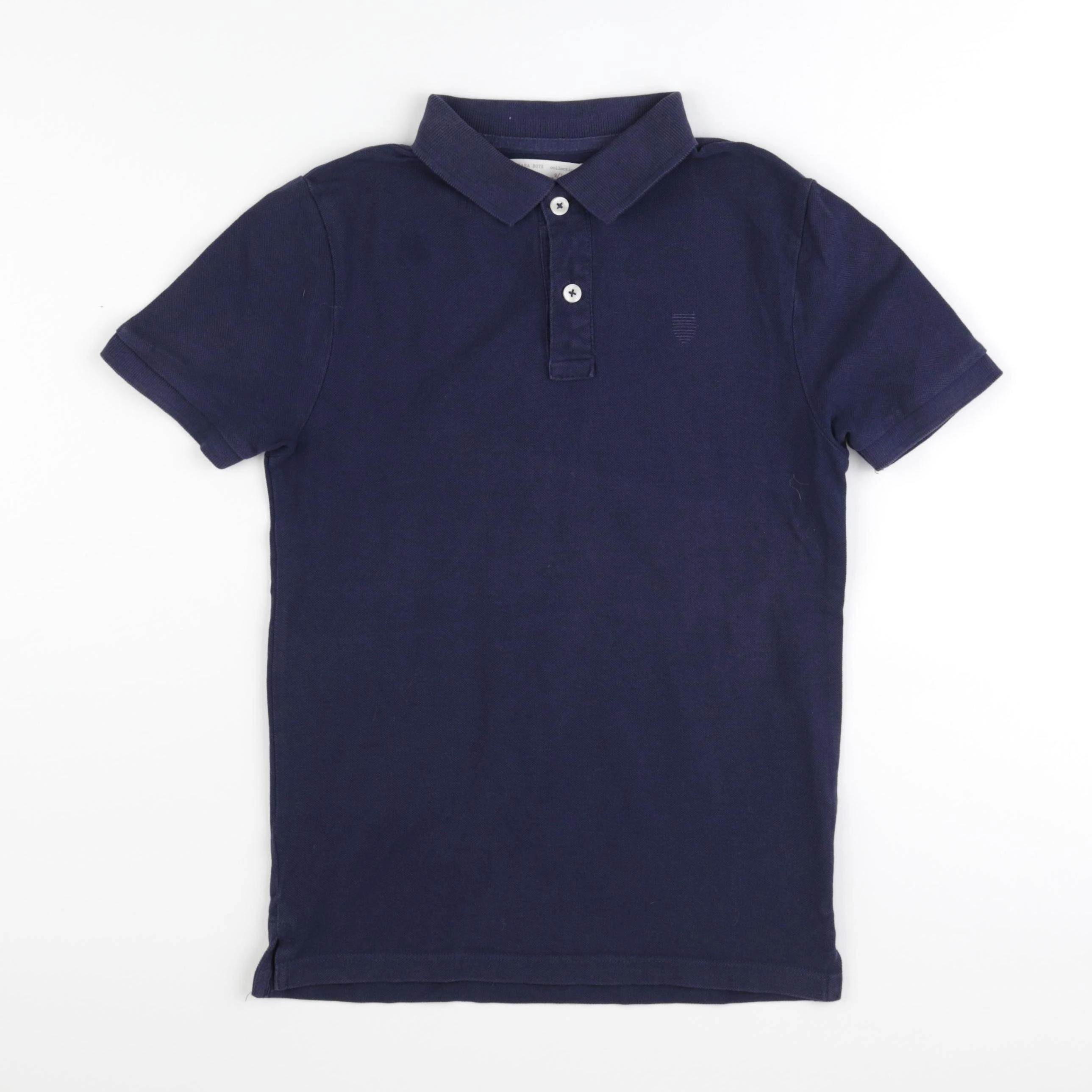 Zara - polo bleu - 9/10 ans