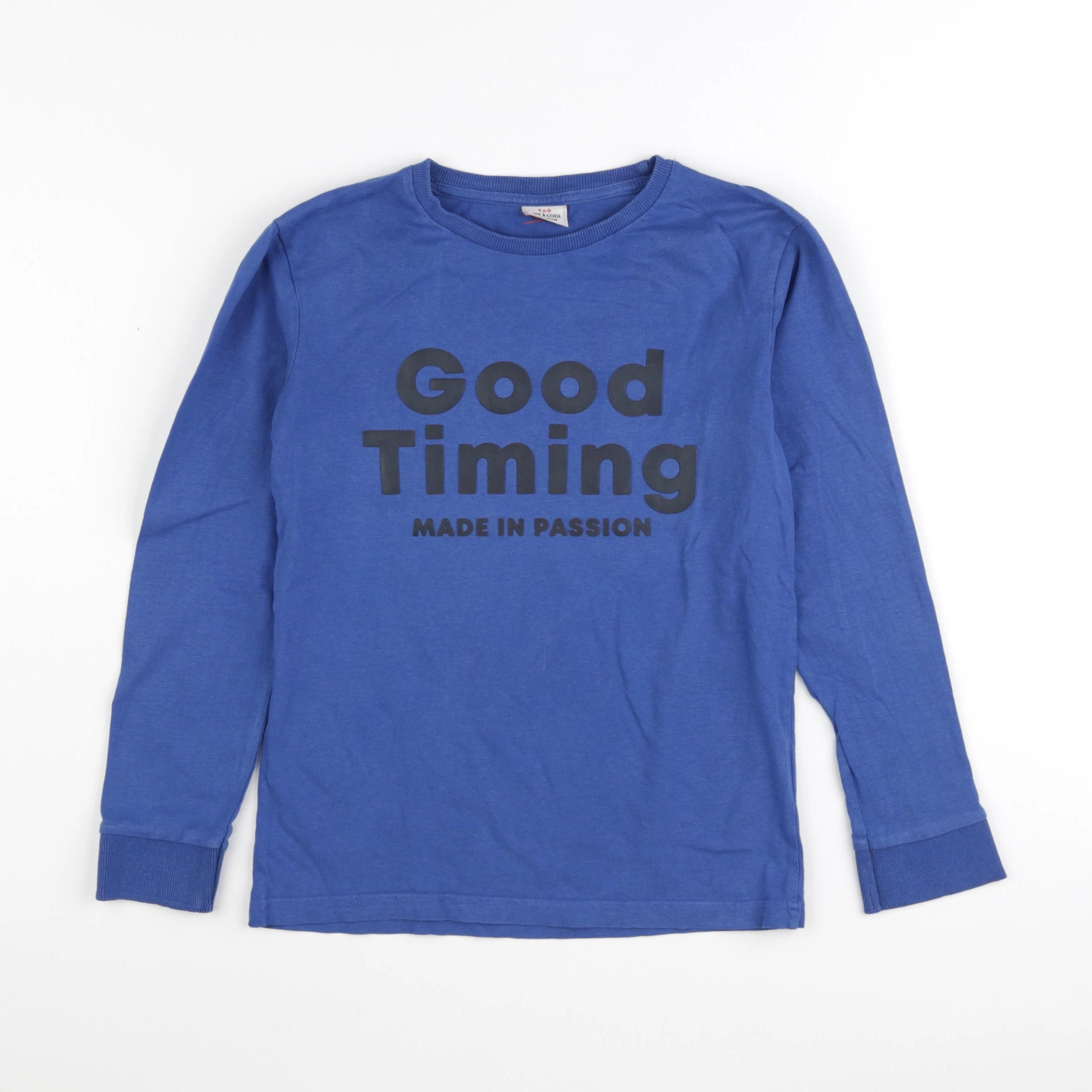 Tape à l'oeil - tee-shirt bleu - 10 ans