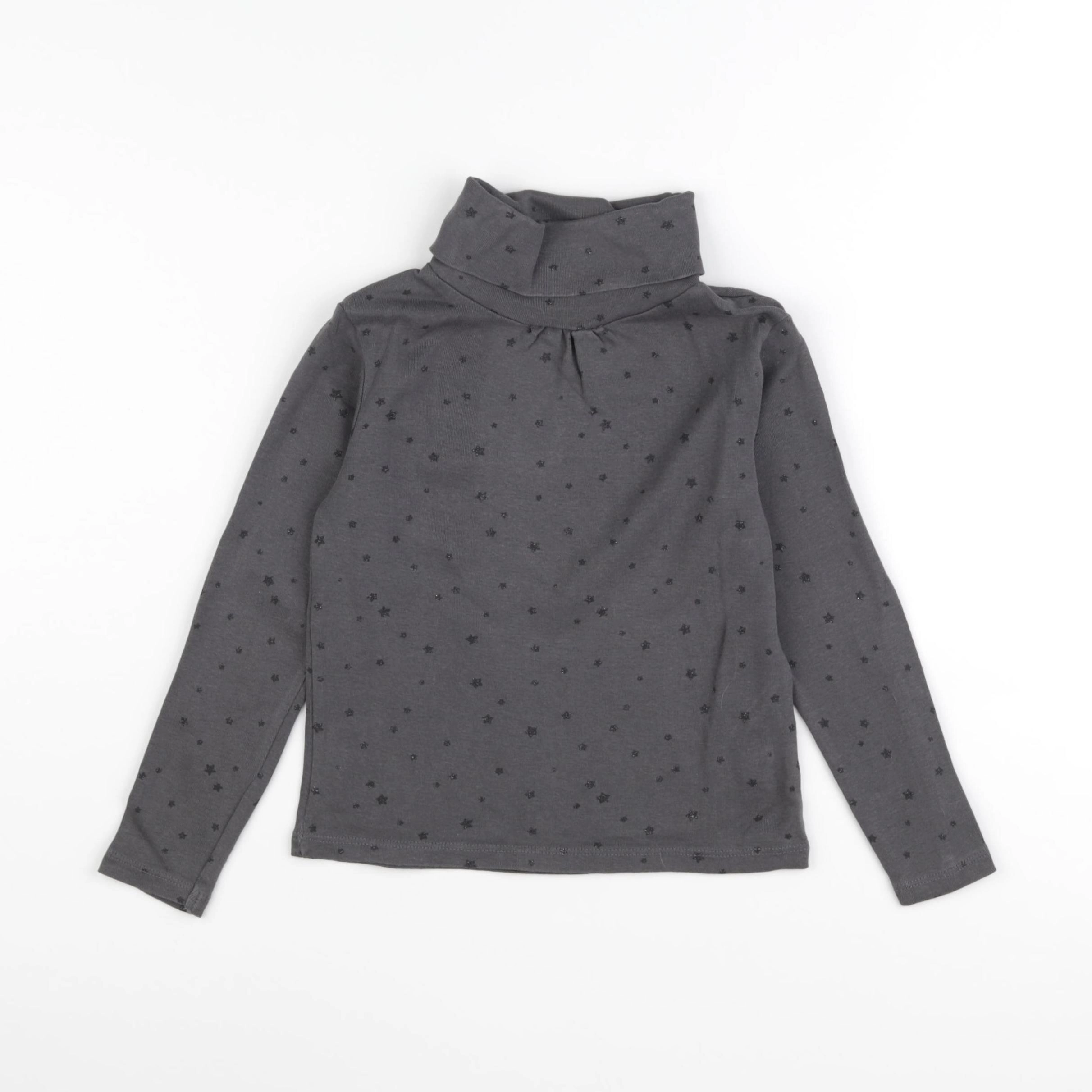 Vertbaudet - sous-pull gris - 6 ans