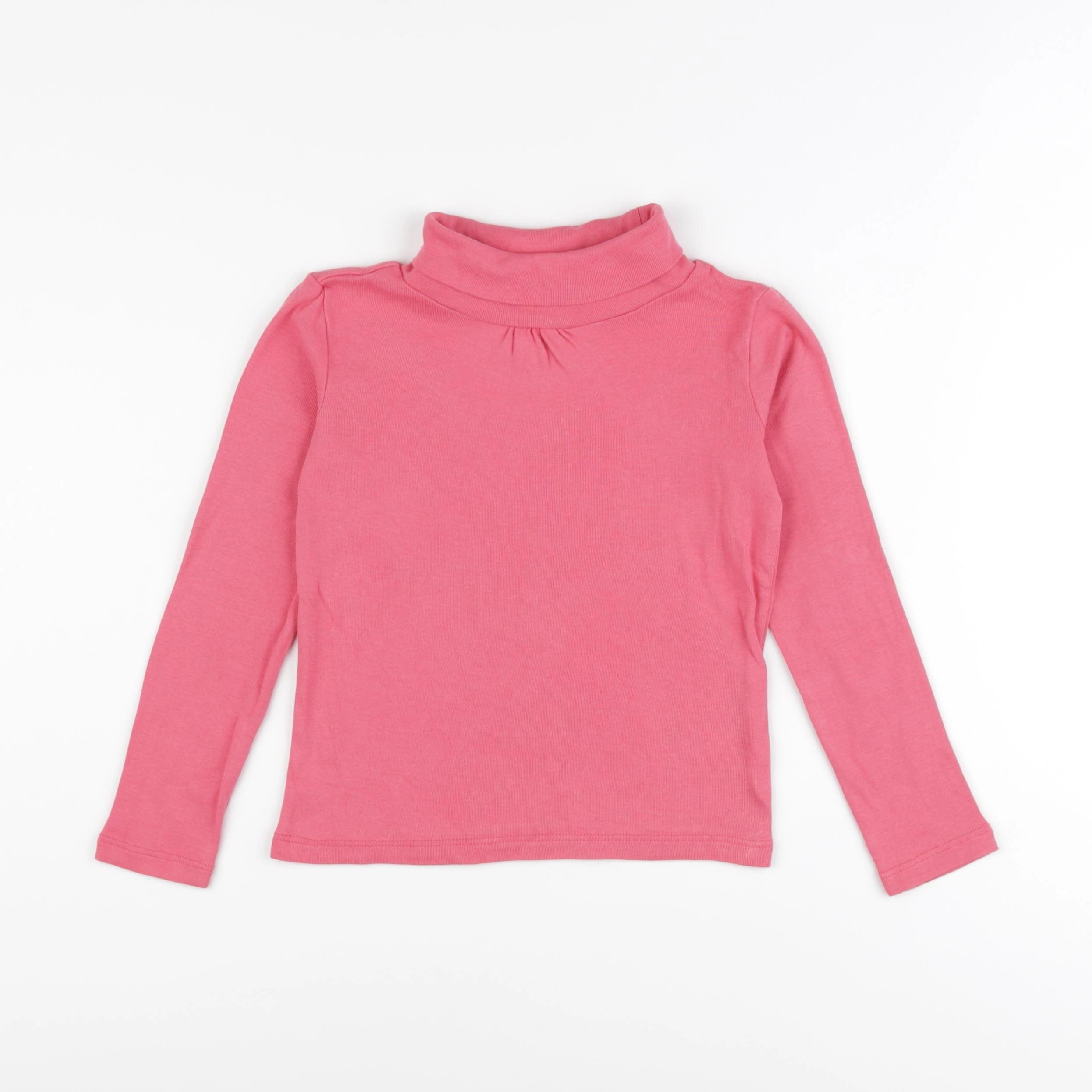 Vertbaudet - sous-pull rose - 5 ans