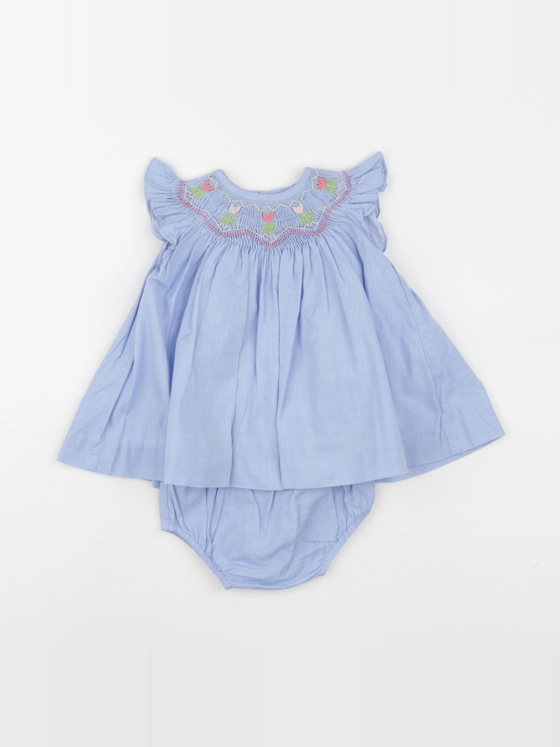 Jacadi - robe bleu - 3 mois