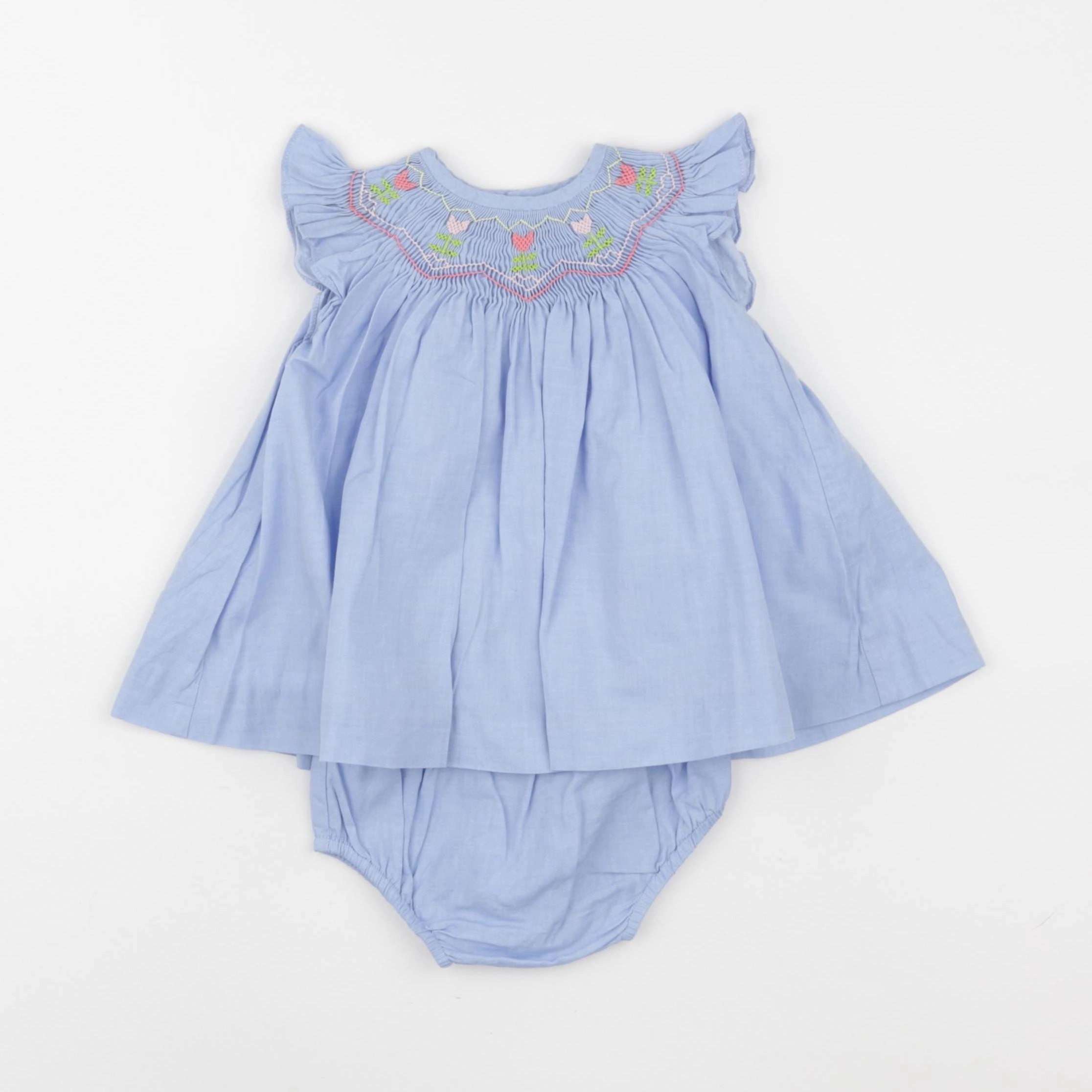 Jacadi - robe bleu - 3 mois