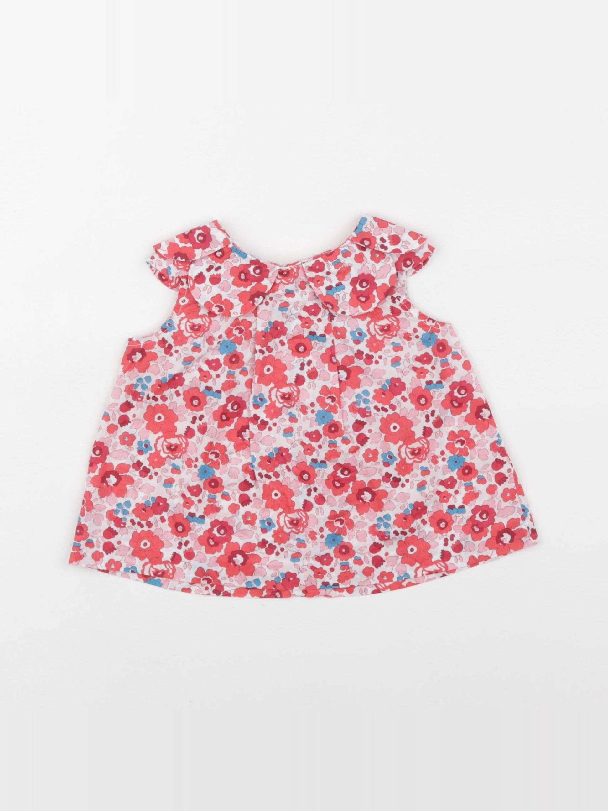 Jacadi - blouse liberty multicolore - 12 mois