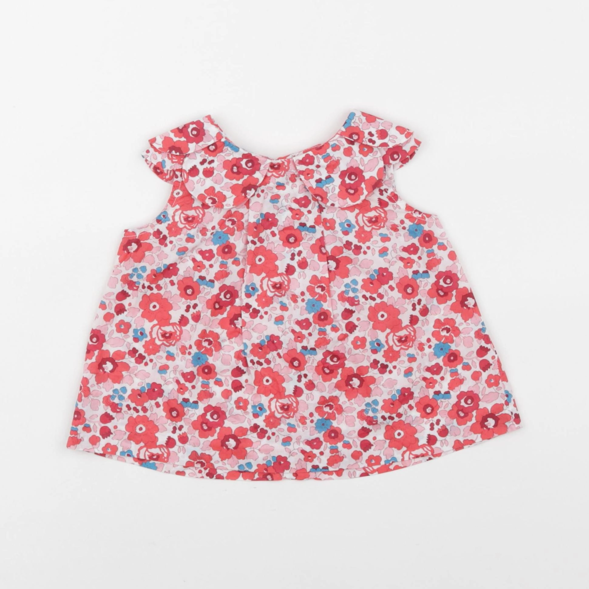 Jacadi - blouse liberty multicolore - 12 mois