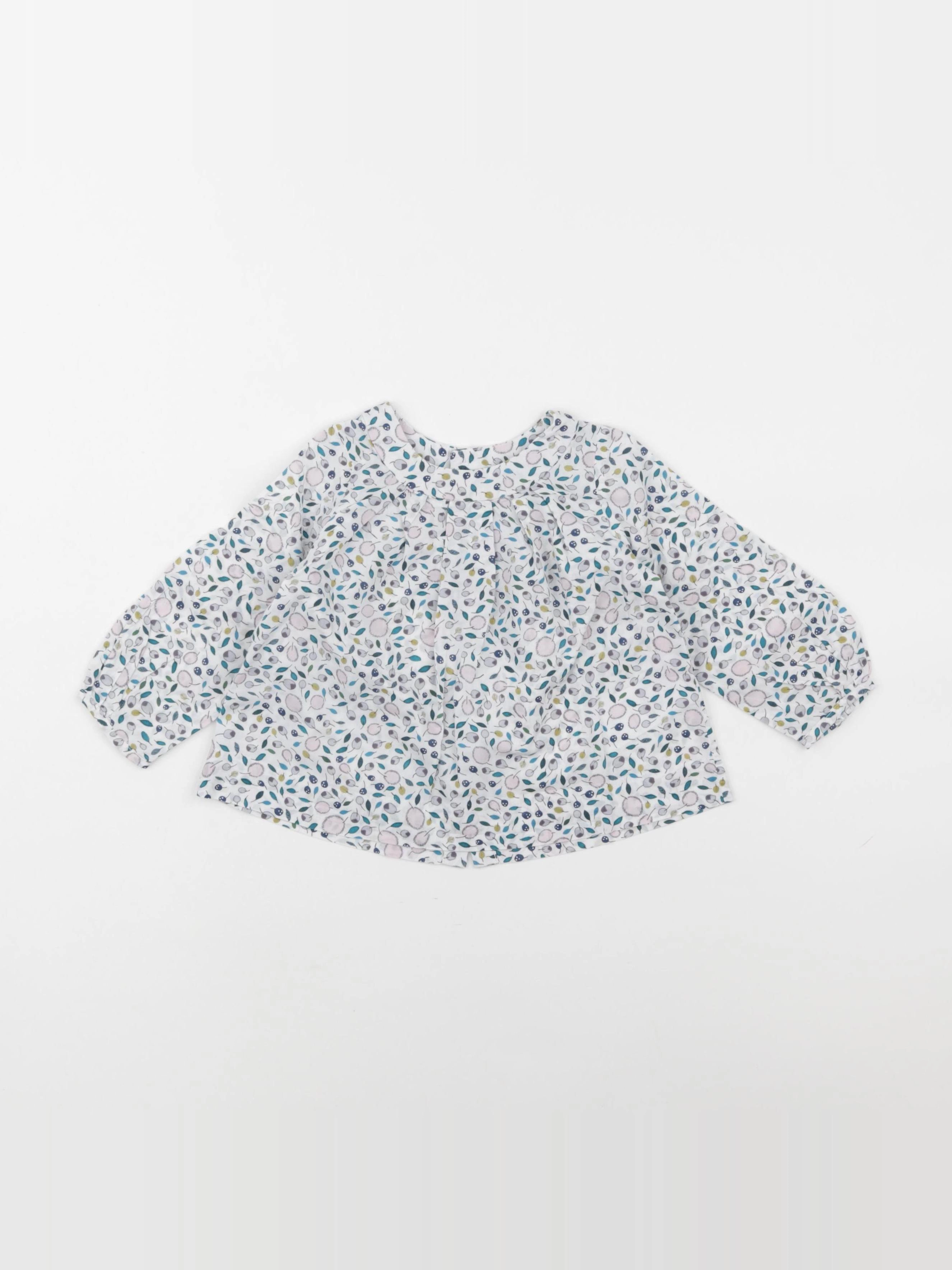 Jacadi - blouse multicolore - 12 mois