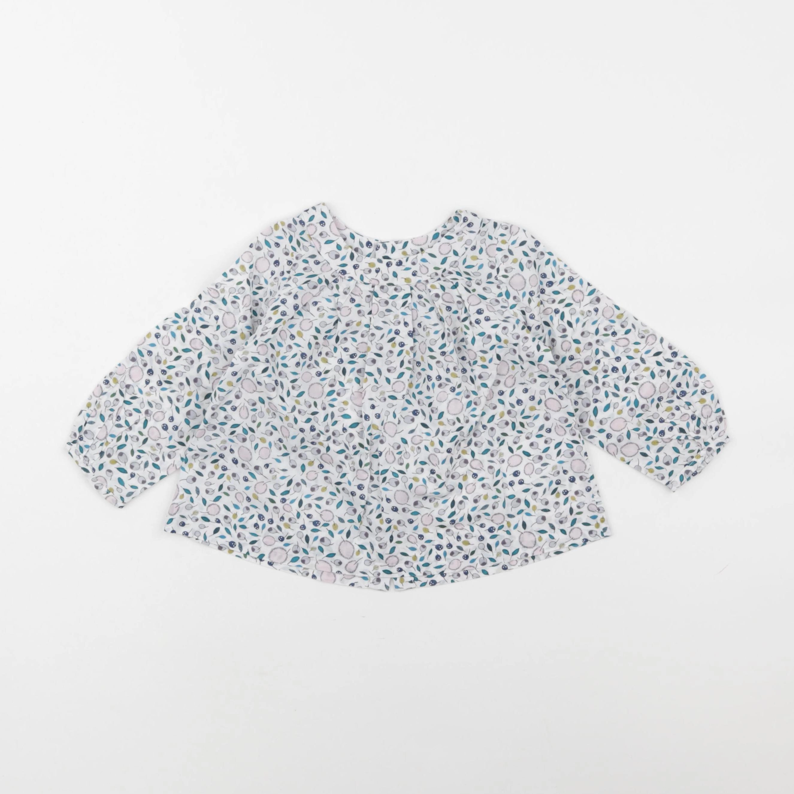 Jacadi - blouse multicolore - 12 mois