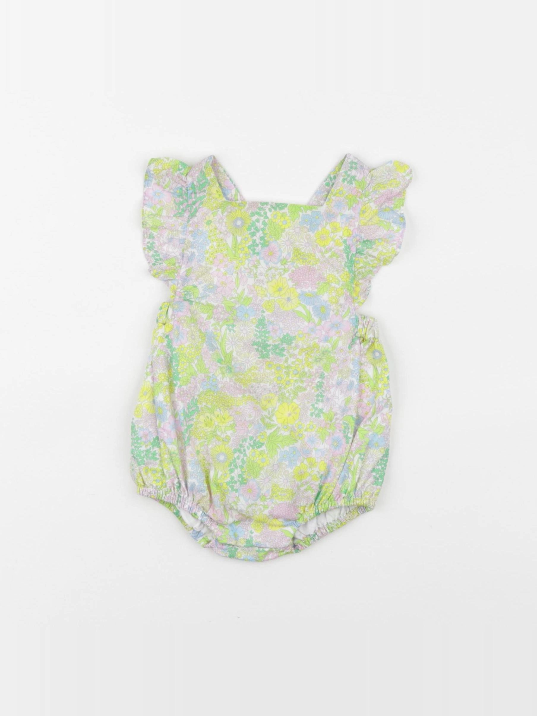 Jacadi - combinaison liberty multicolore - 3 mois