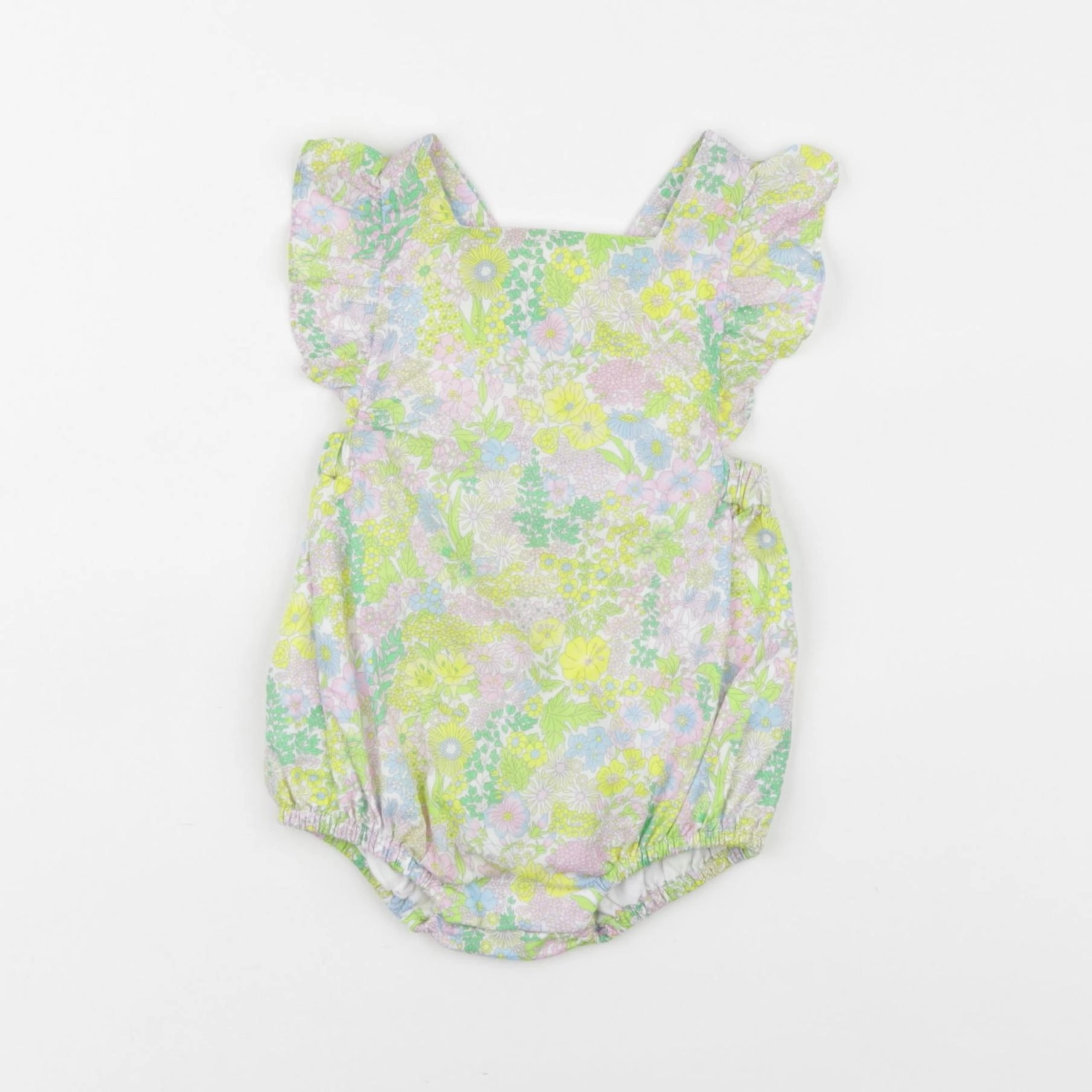 Jacadi - combinaison liberty multicolore - 3 mois