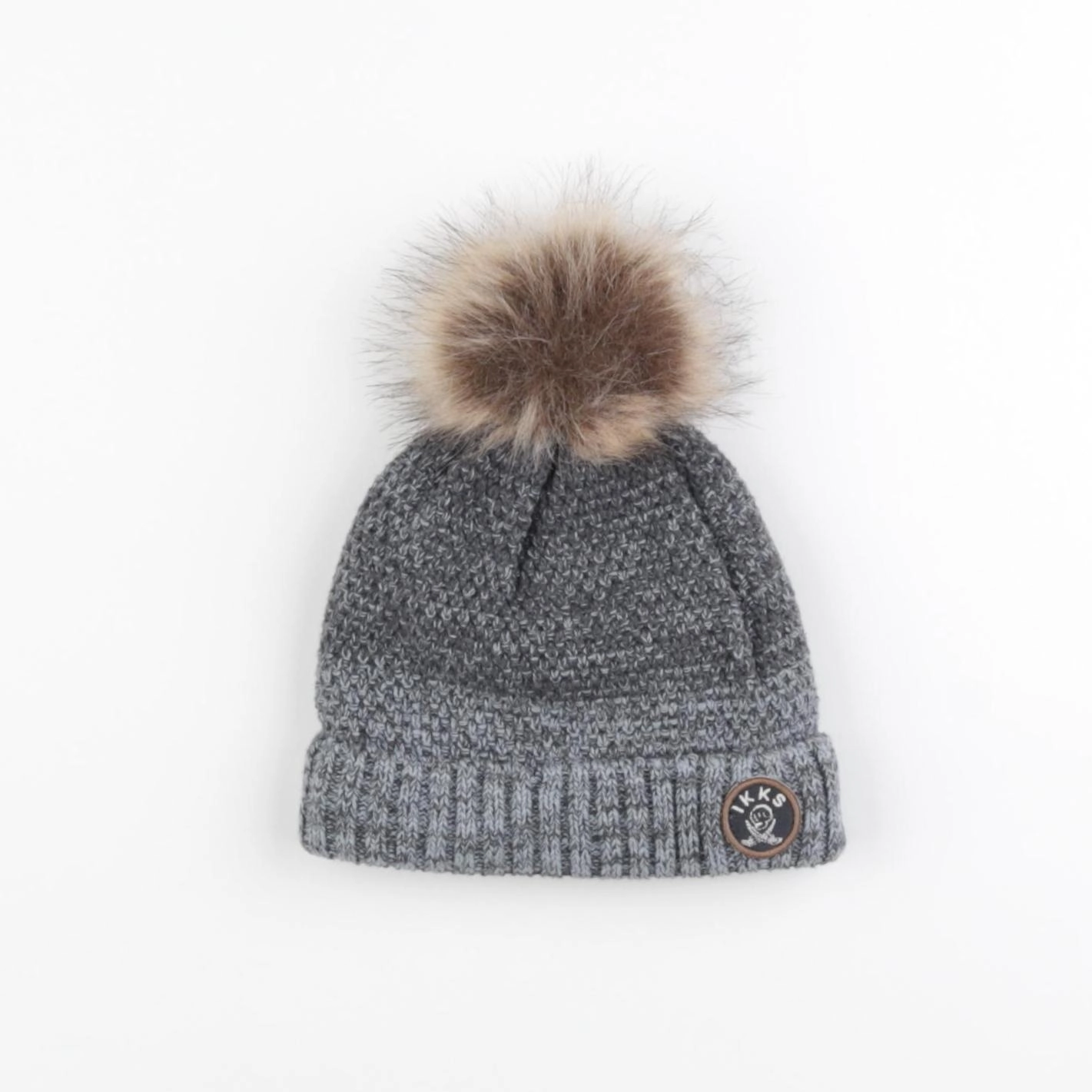 IKKS - bonnet gris - 12/24 mois