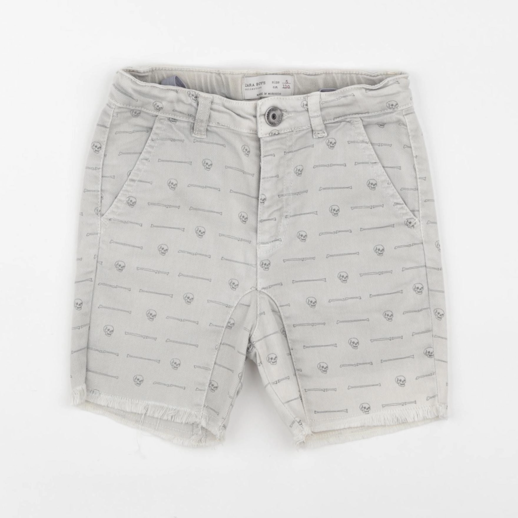 Zara - short gris - 5 ans
