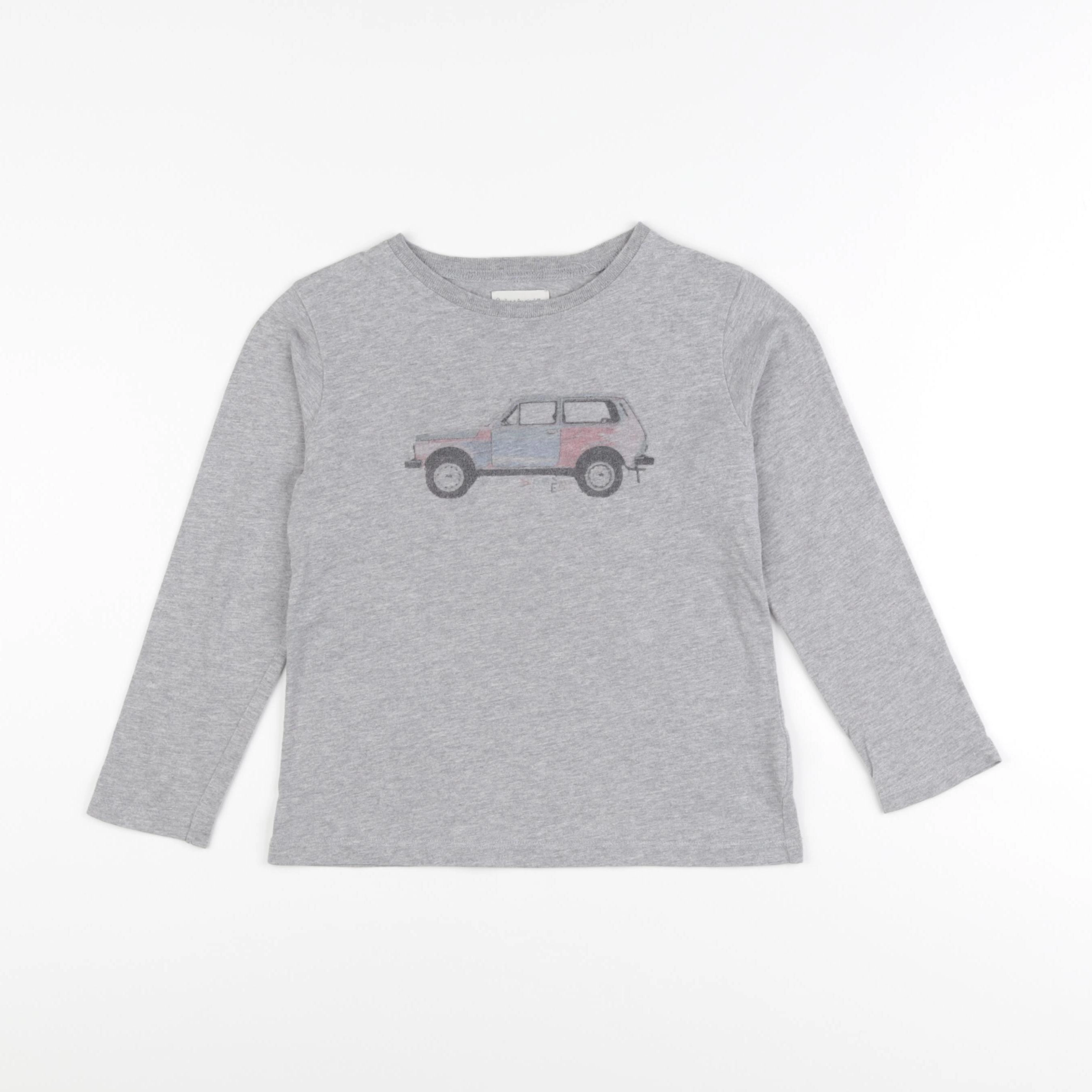 Arsène et les pipelettes - tee-shirt gris - 6 ans