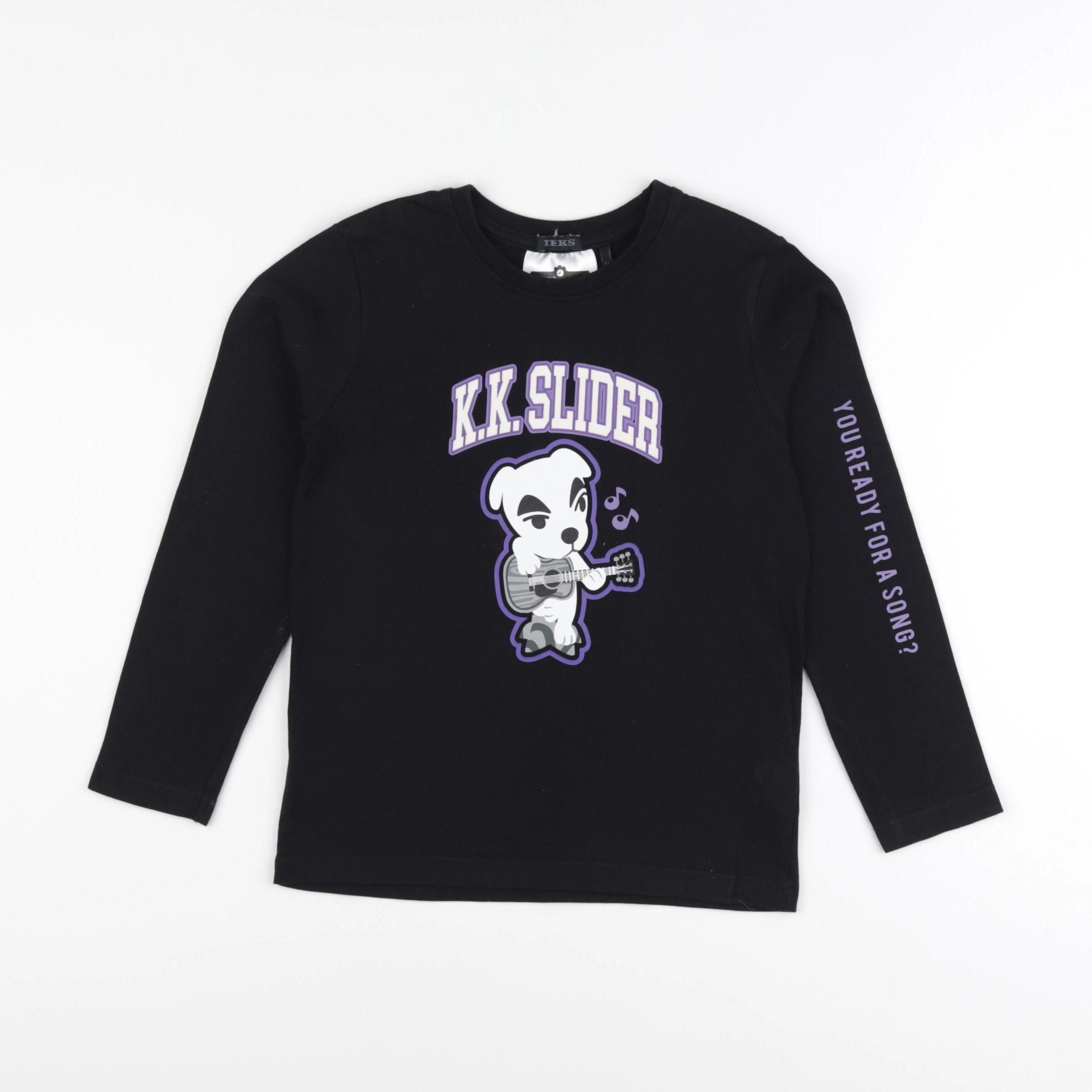 IKKS - tee-shirt noir - 6 ans