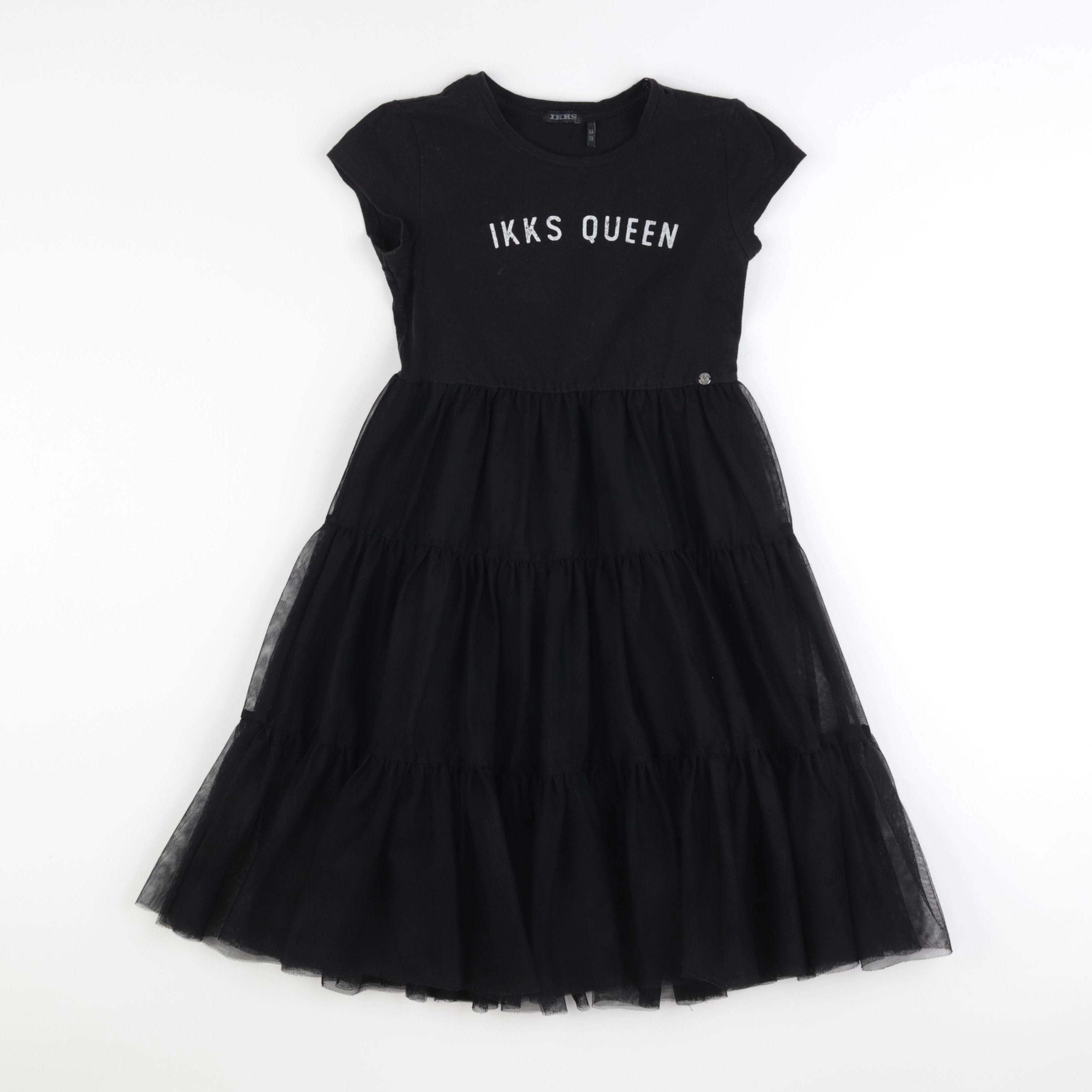 IKKS - robe noir - 6 ans