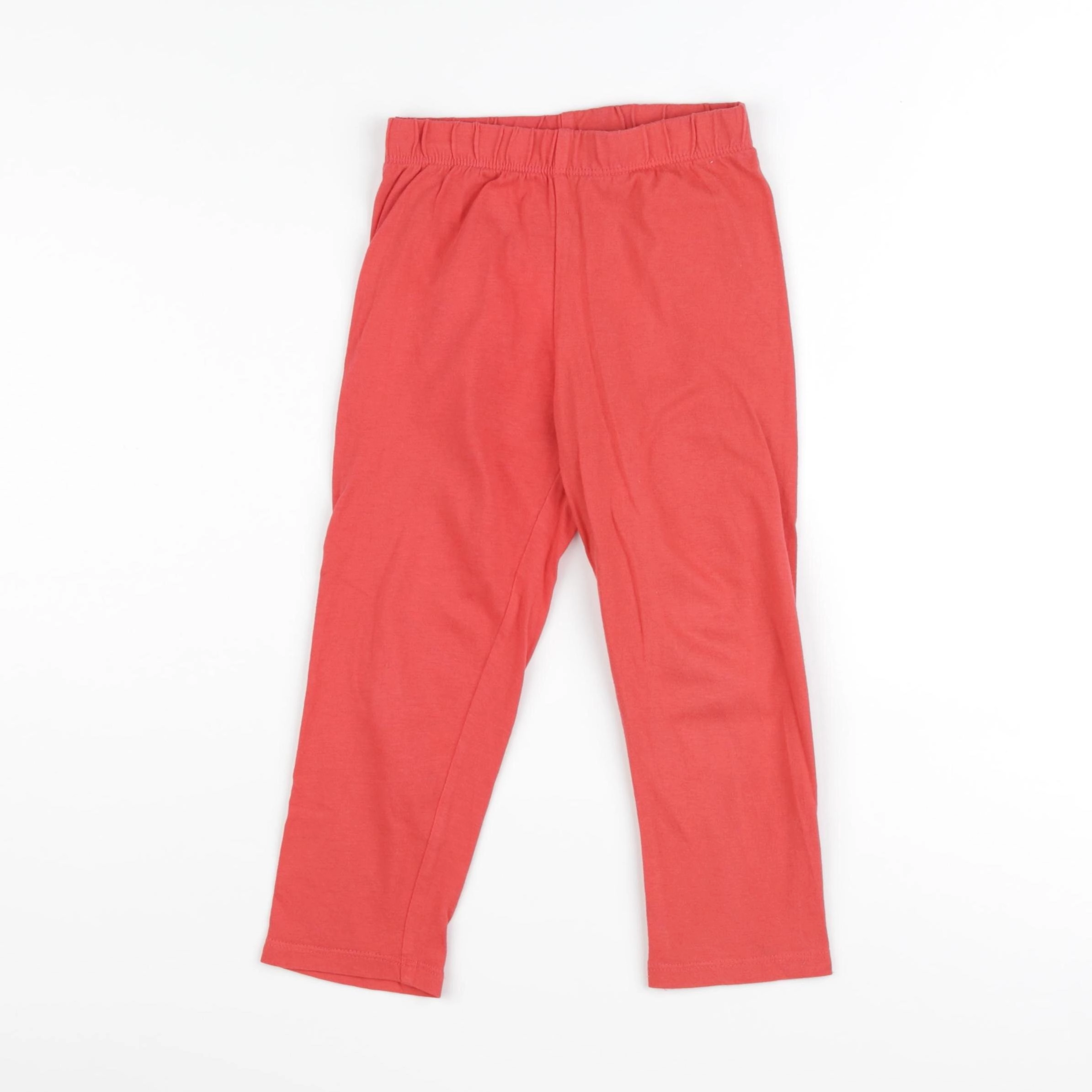 Vertbaudet - legging rouge - 3 ans