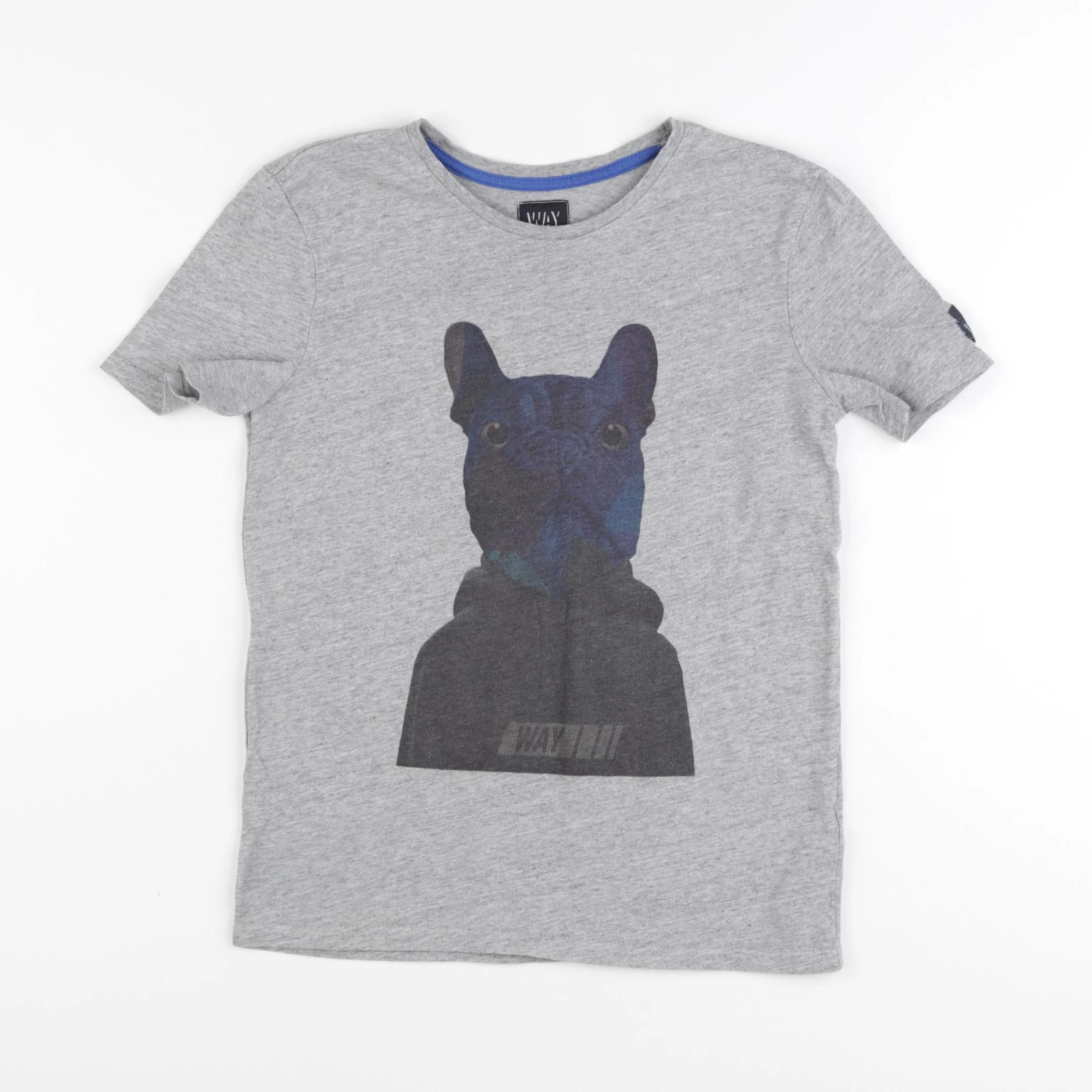 IKKS - tee-shirt gris - 10 ans