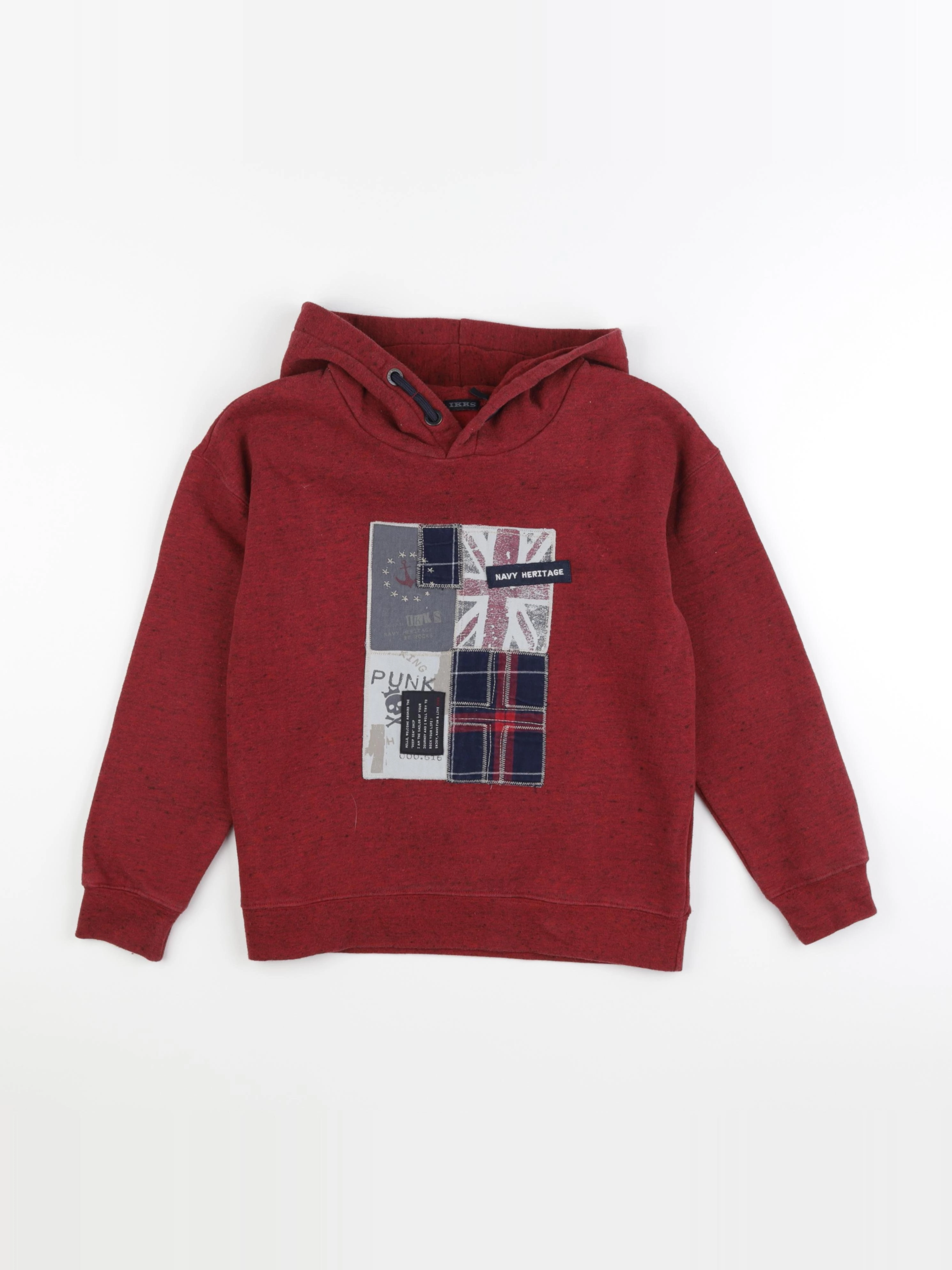 IKKS - sweat rouge - 10 ans
