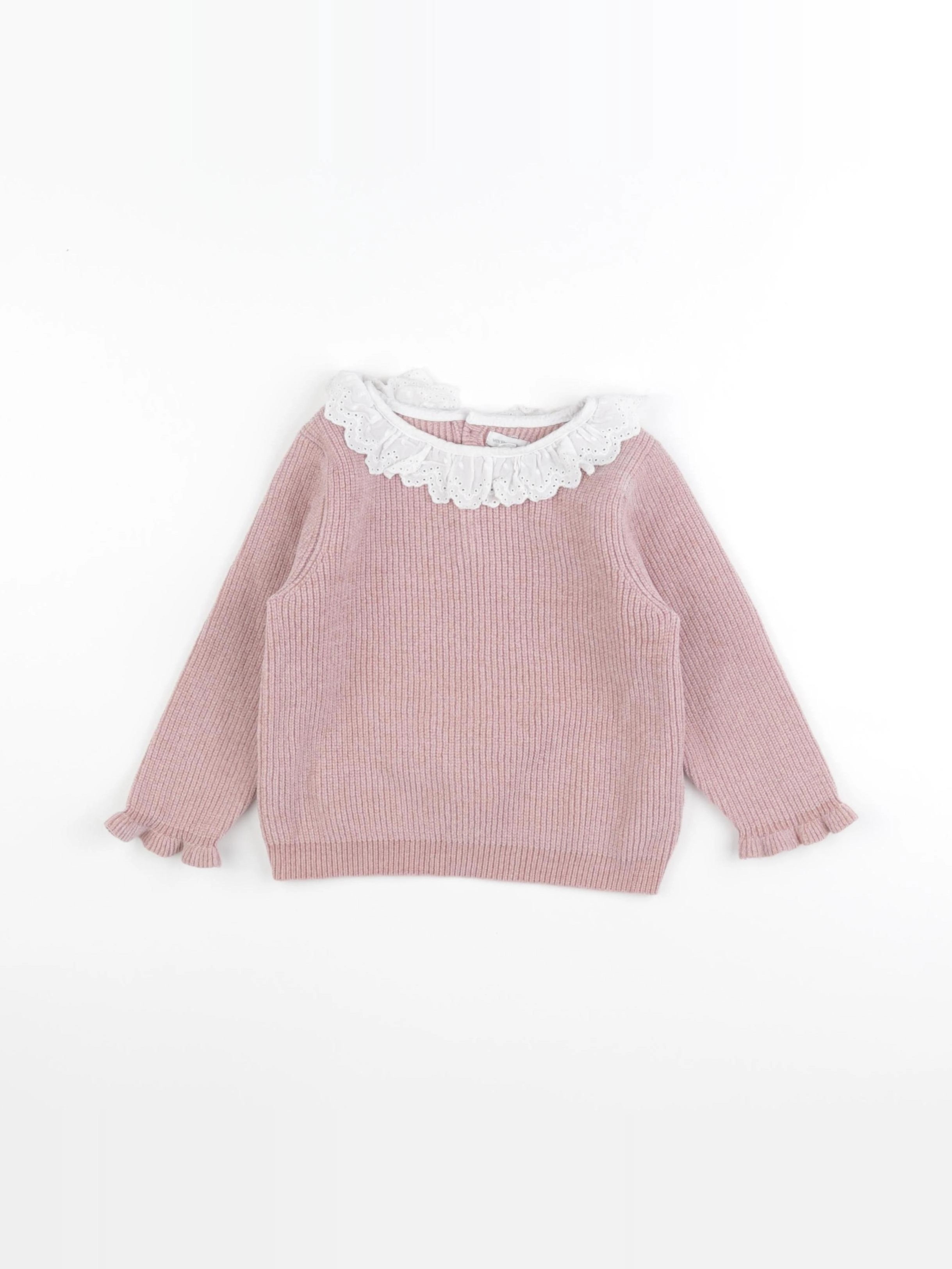 Vertbaudet - pull rose - 24 mois