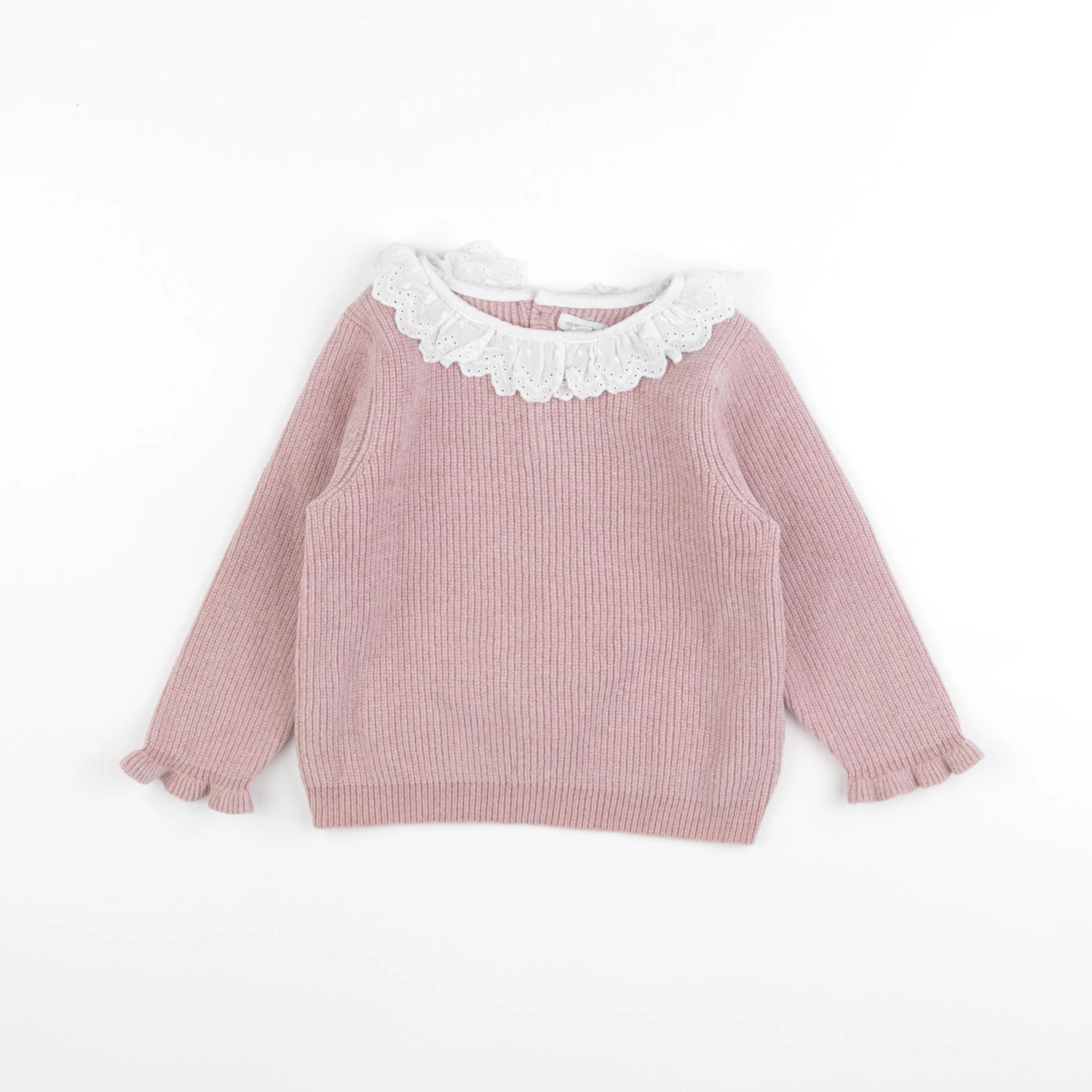 Vertbaudet - pull rose - 24 mois