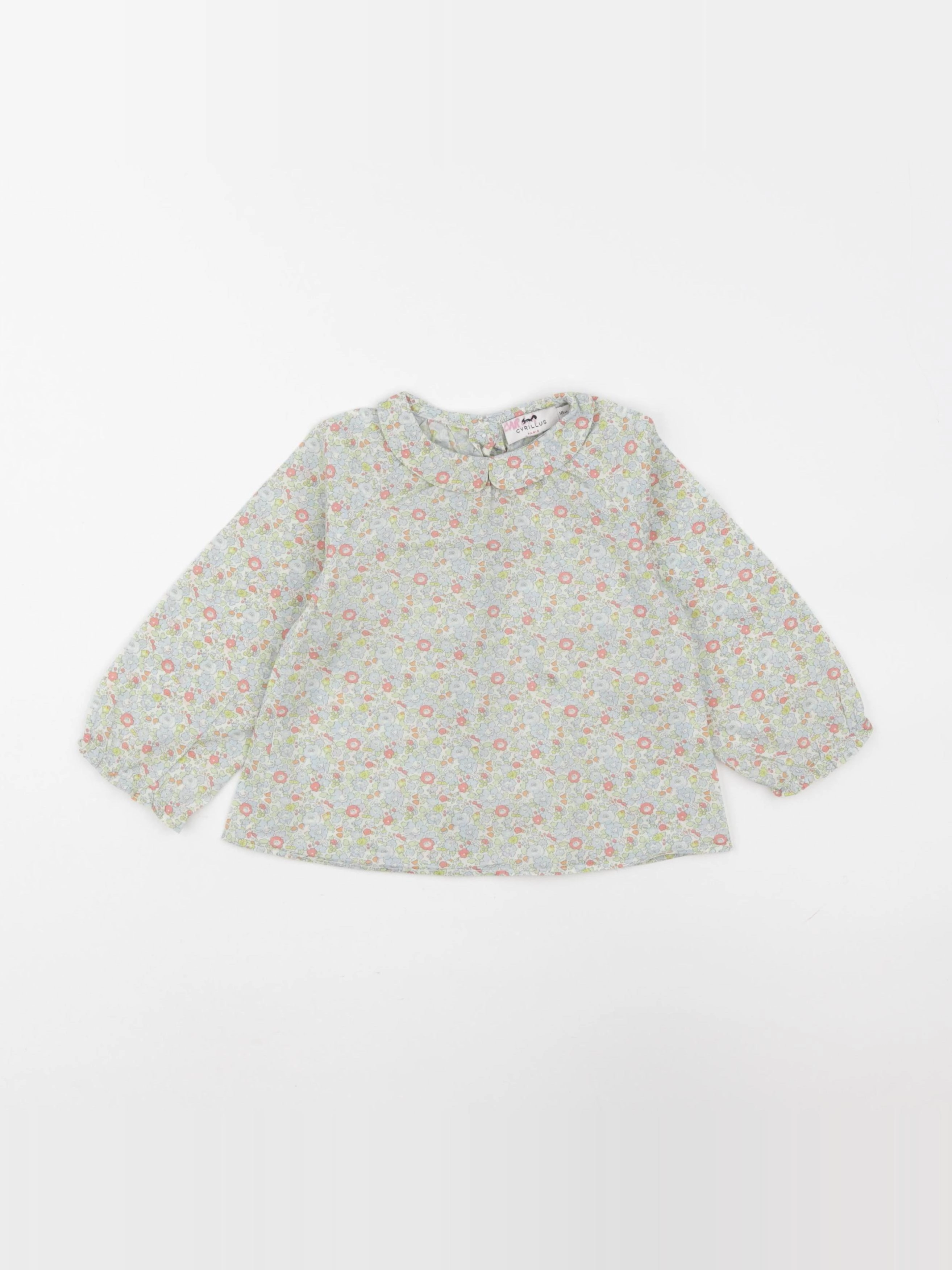 Cyrillus - blouse multicolore - 18 mois