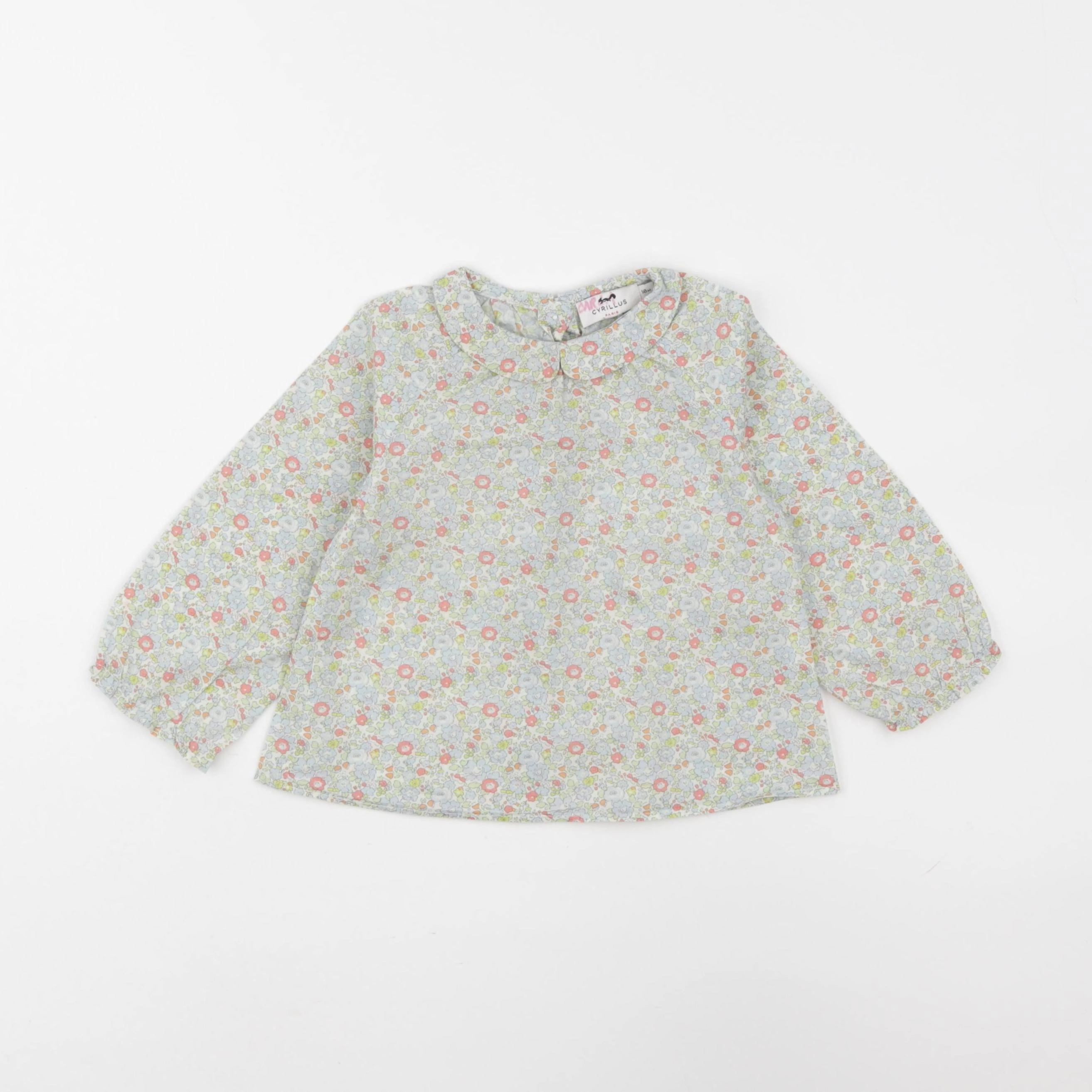 Cyrillus - blouse multicolore - 18 mois