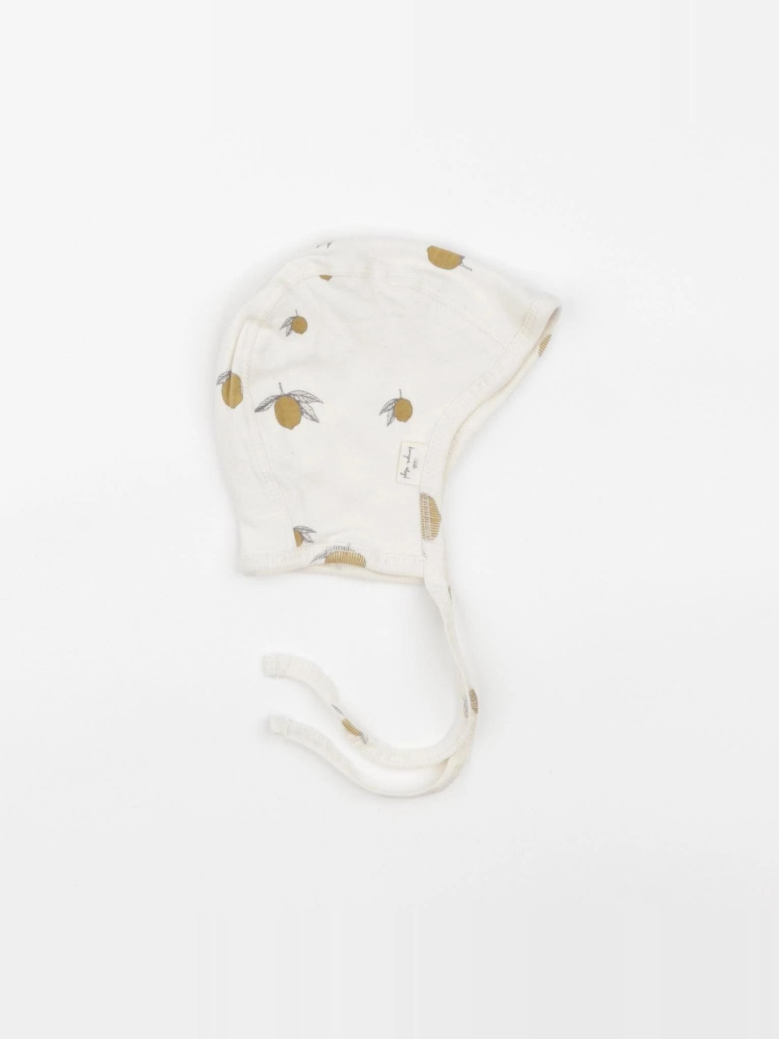 Konges slojd - bonnet de naissance beige - 6 mois