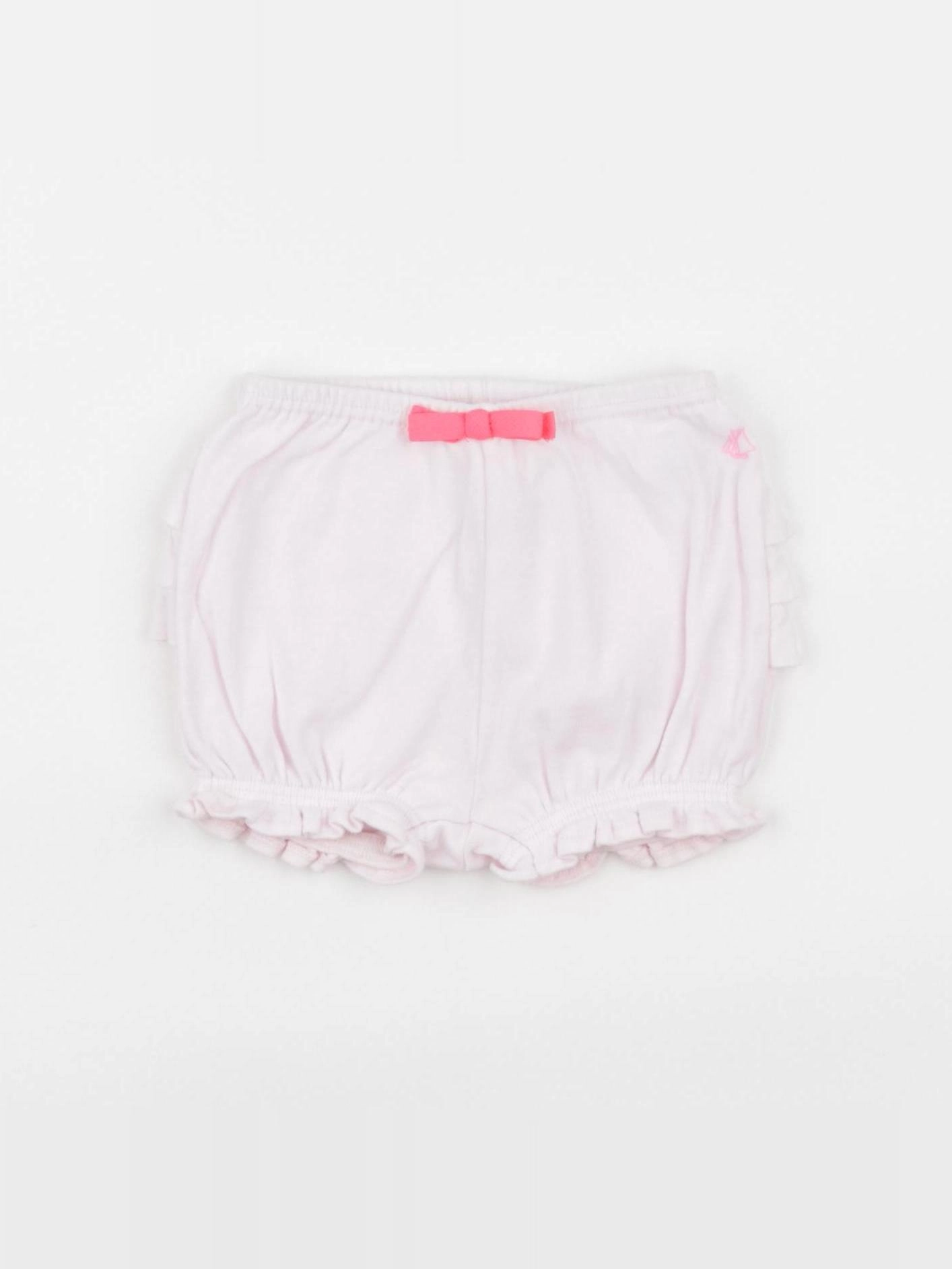 Petit Bateau - bloomer rose - 3 mois