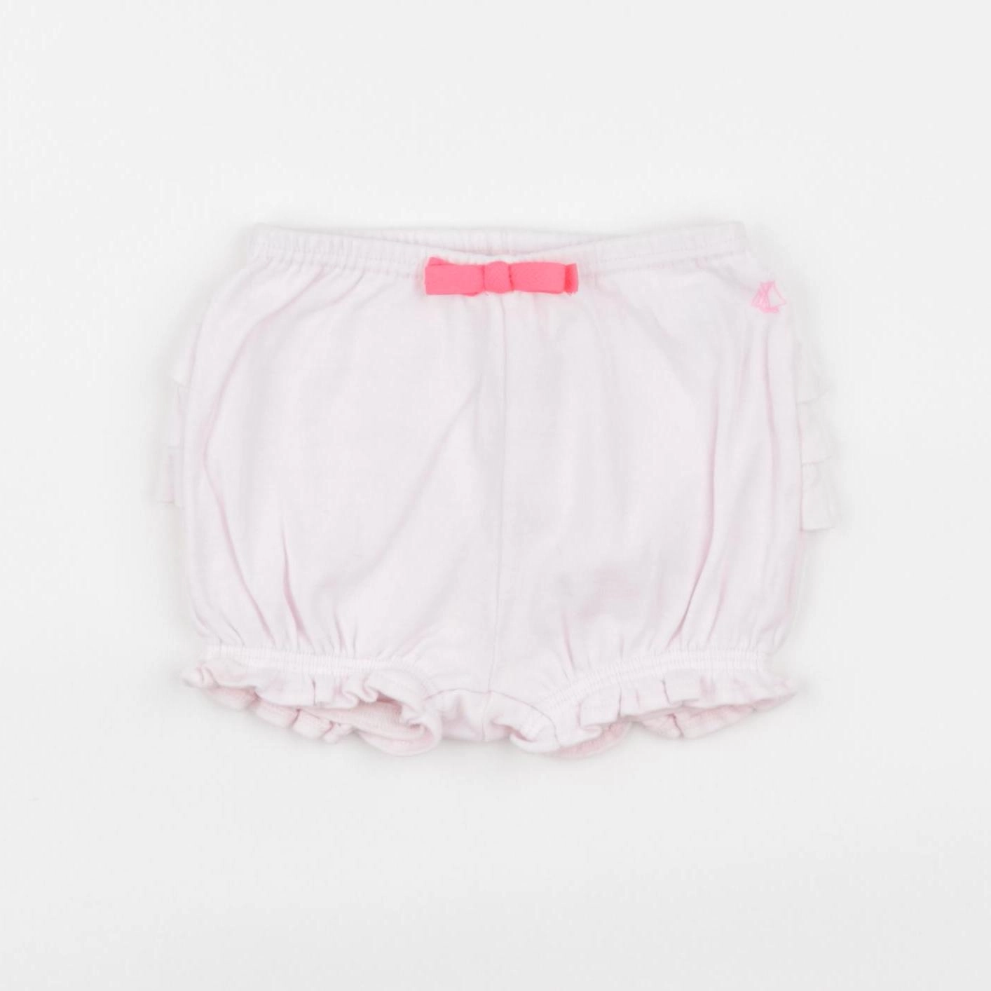 Petit Bateau - bloomer rose - 3 mois