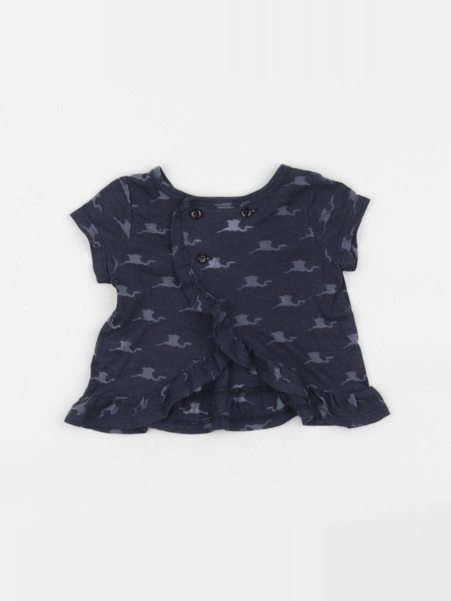 IKKS - tee-shirt bleu - 3 mois