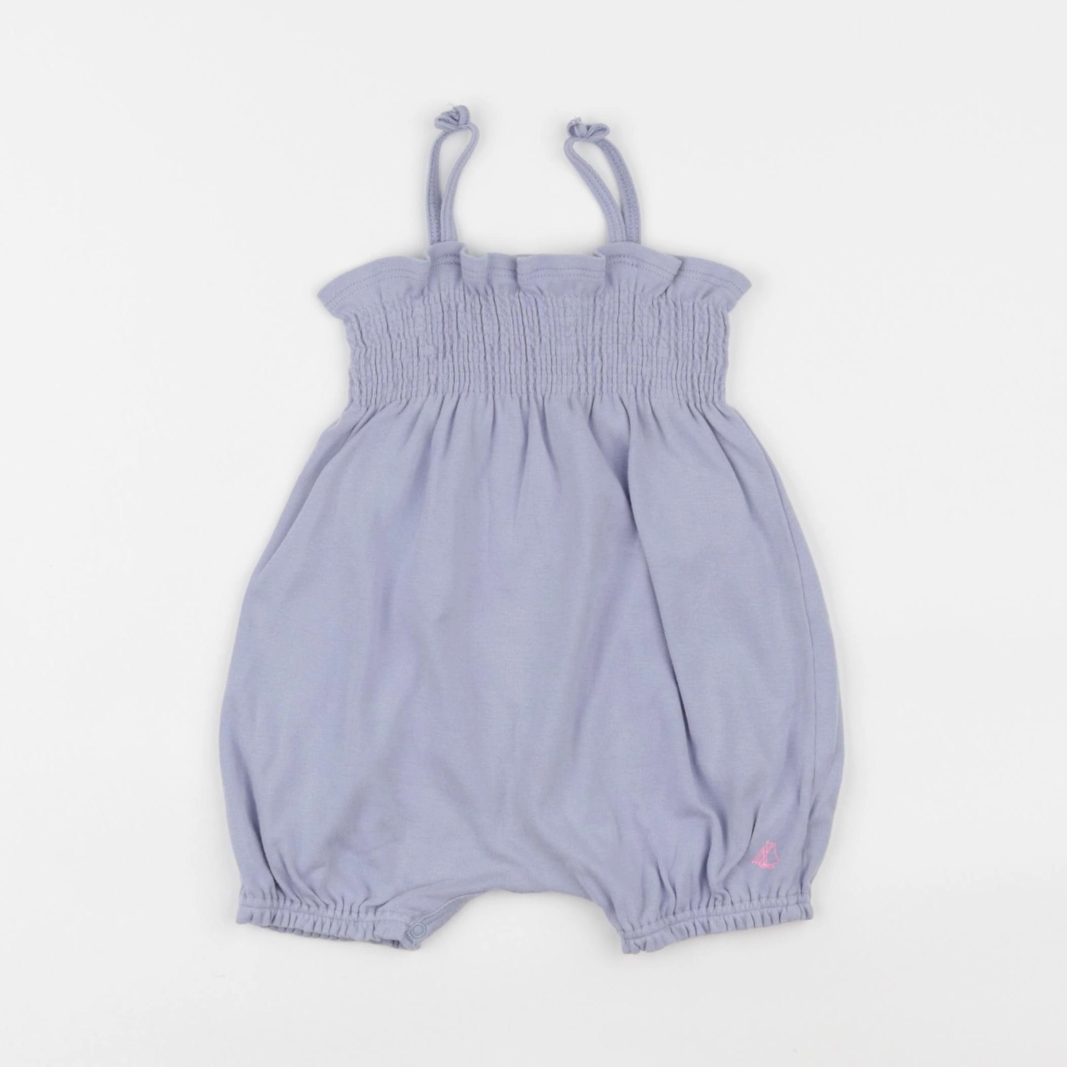 Petit Bateau - combinaison bleu - 6 mois