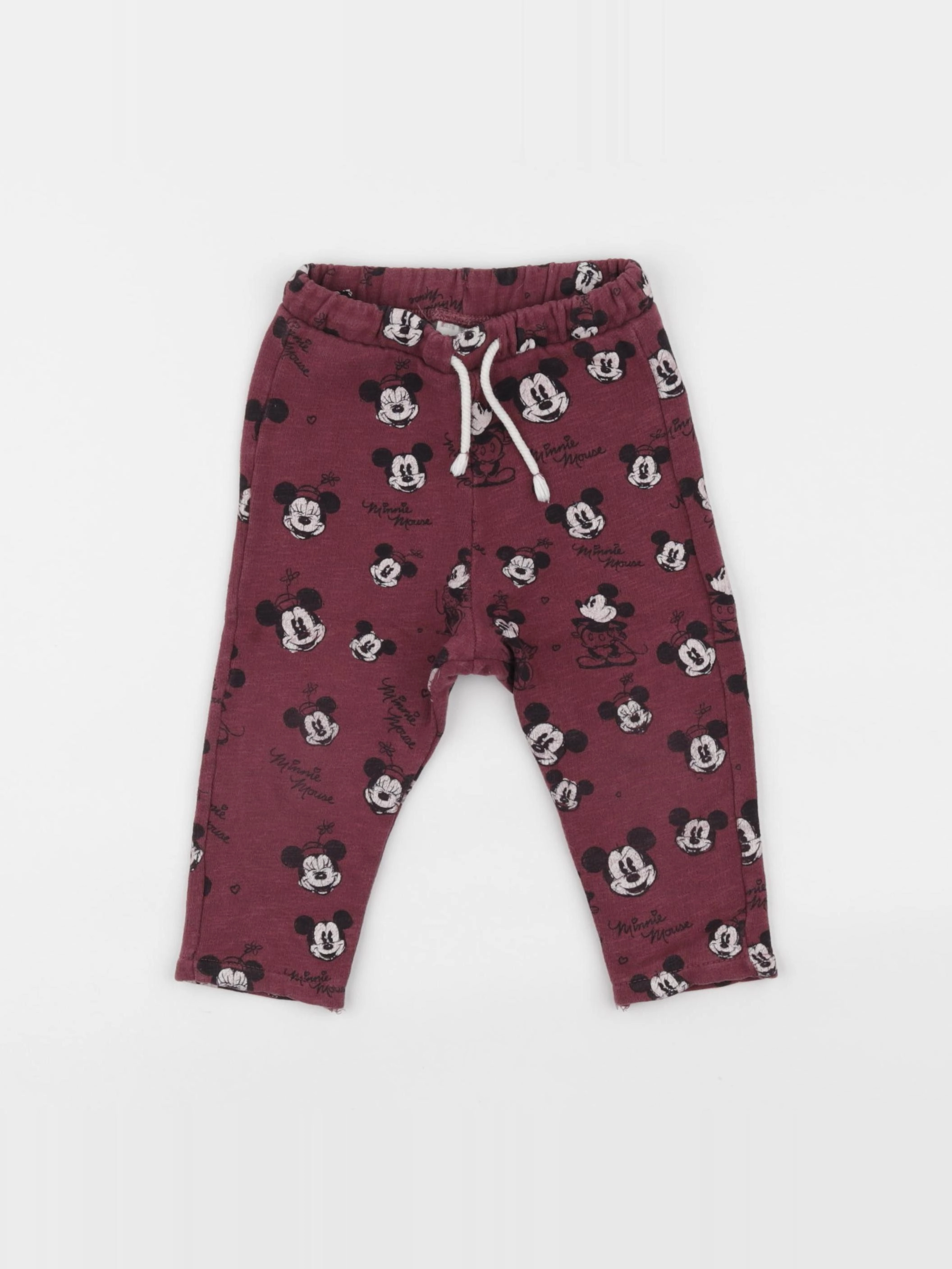 Zara - jogging rouge - 9/12 mois