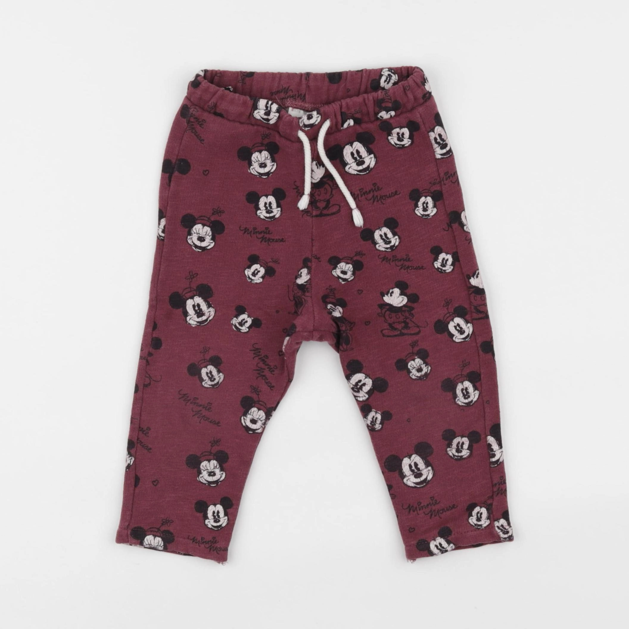 Zara - jogging rouge - 9/12 mois