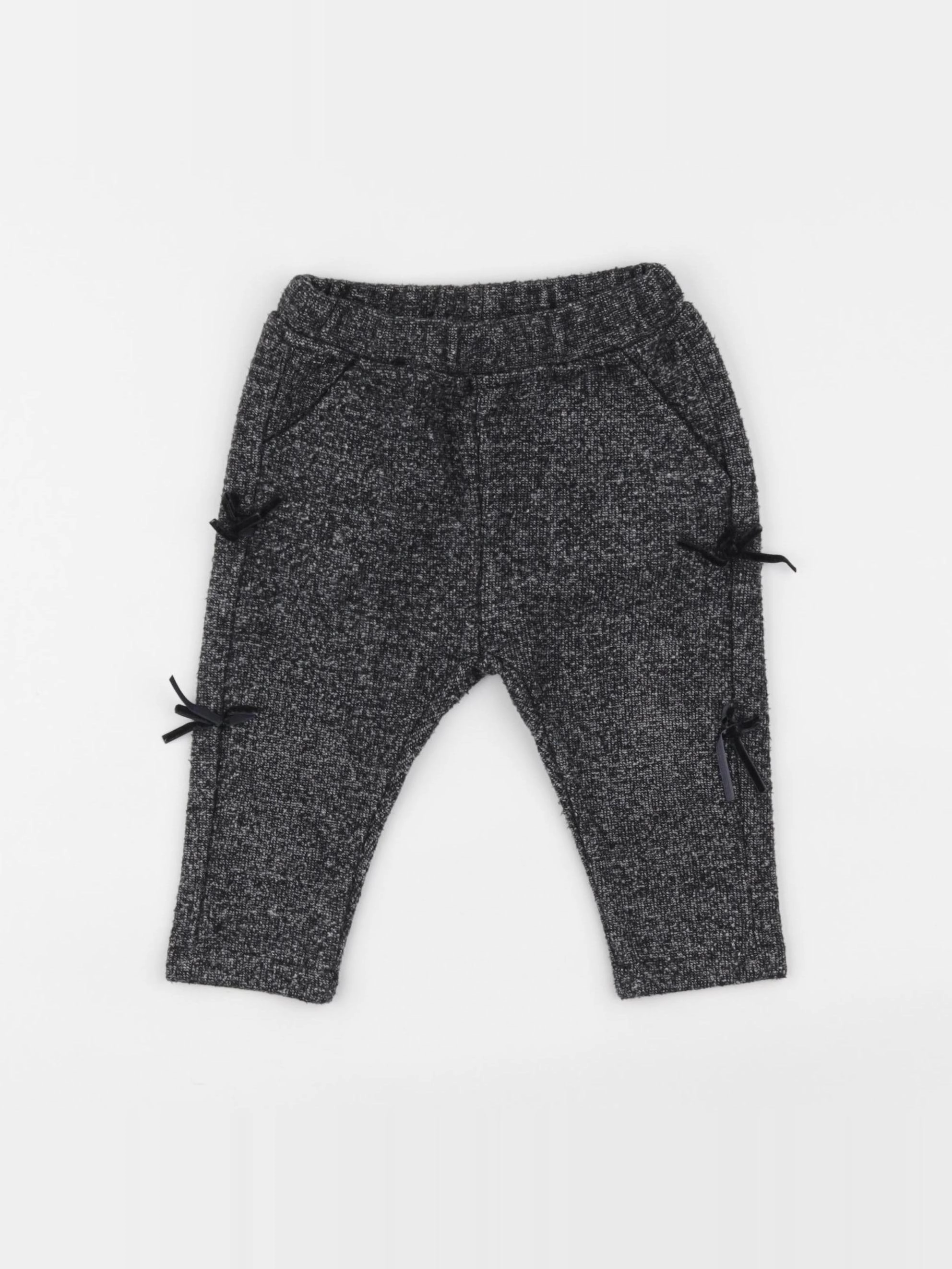 Zara - pantalon noir - 9/12 mois