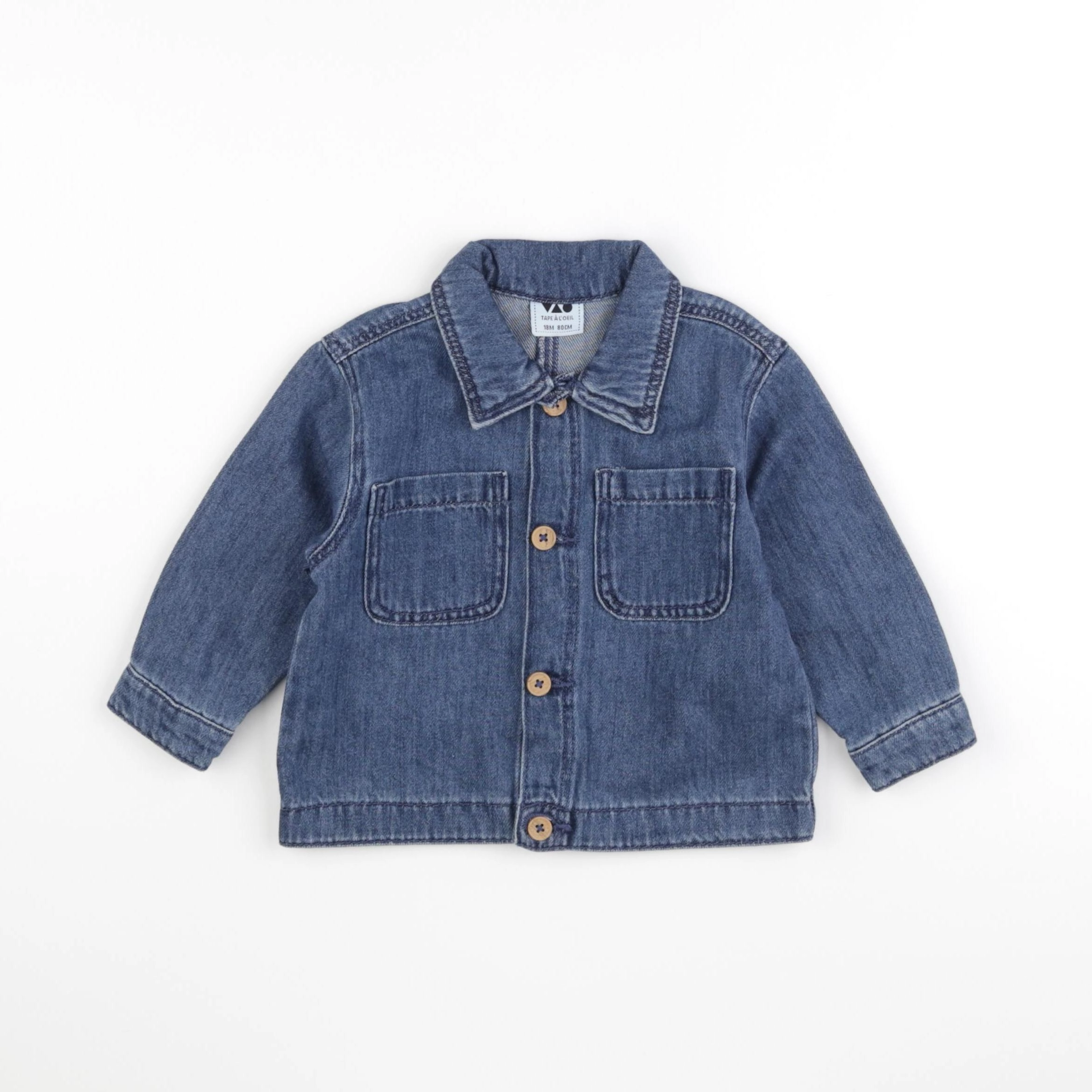 Tape à l'oeil - veste bleu - 18 mois