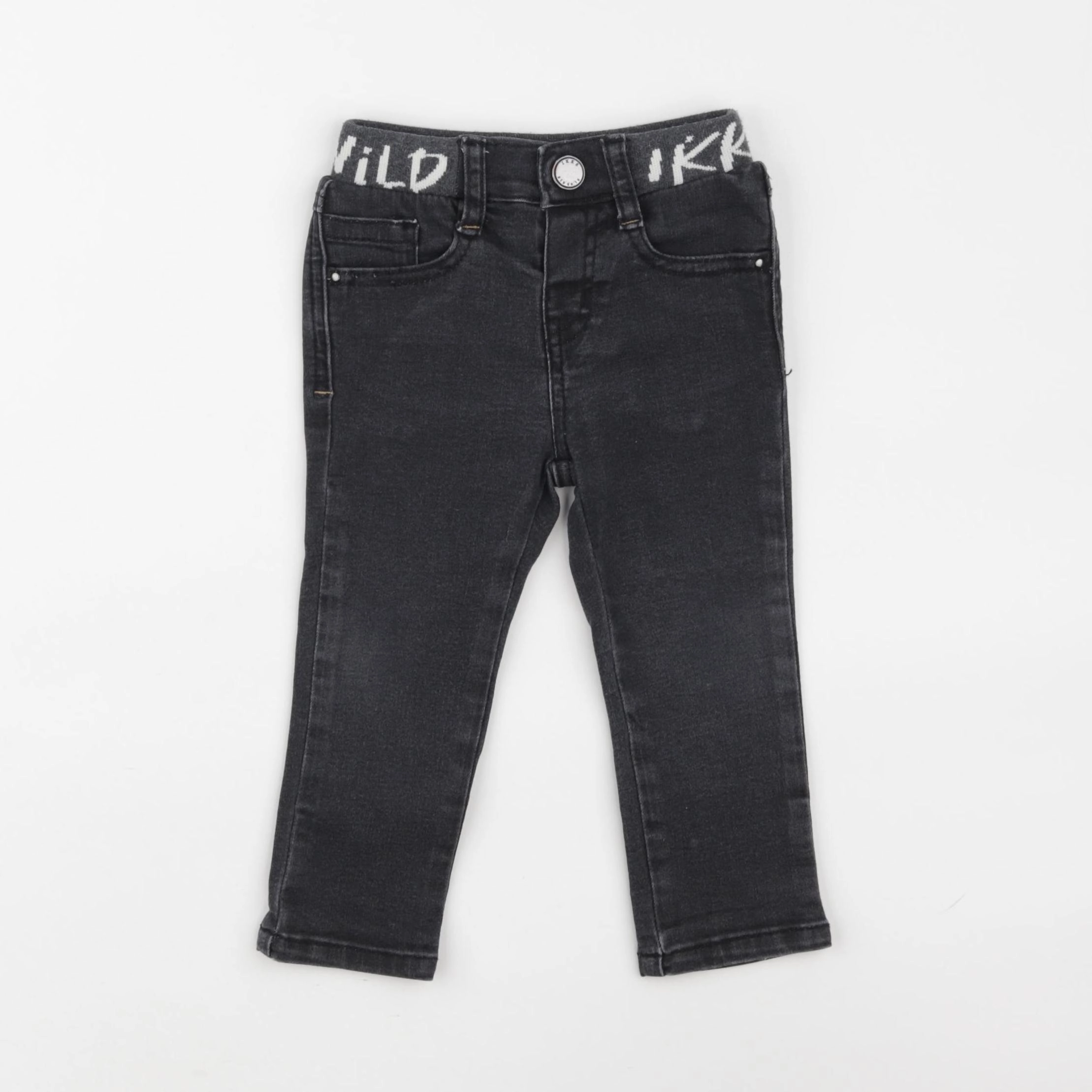 IKKS - jean gris - 18 mois