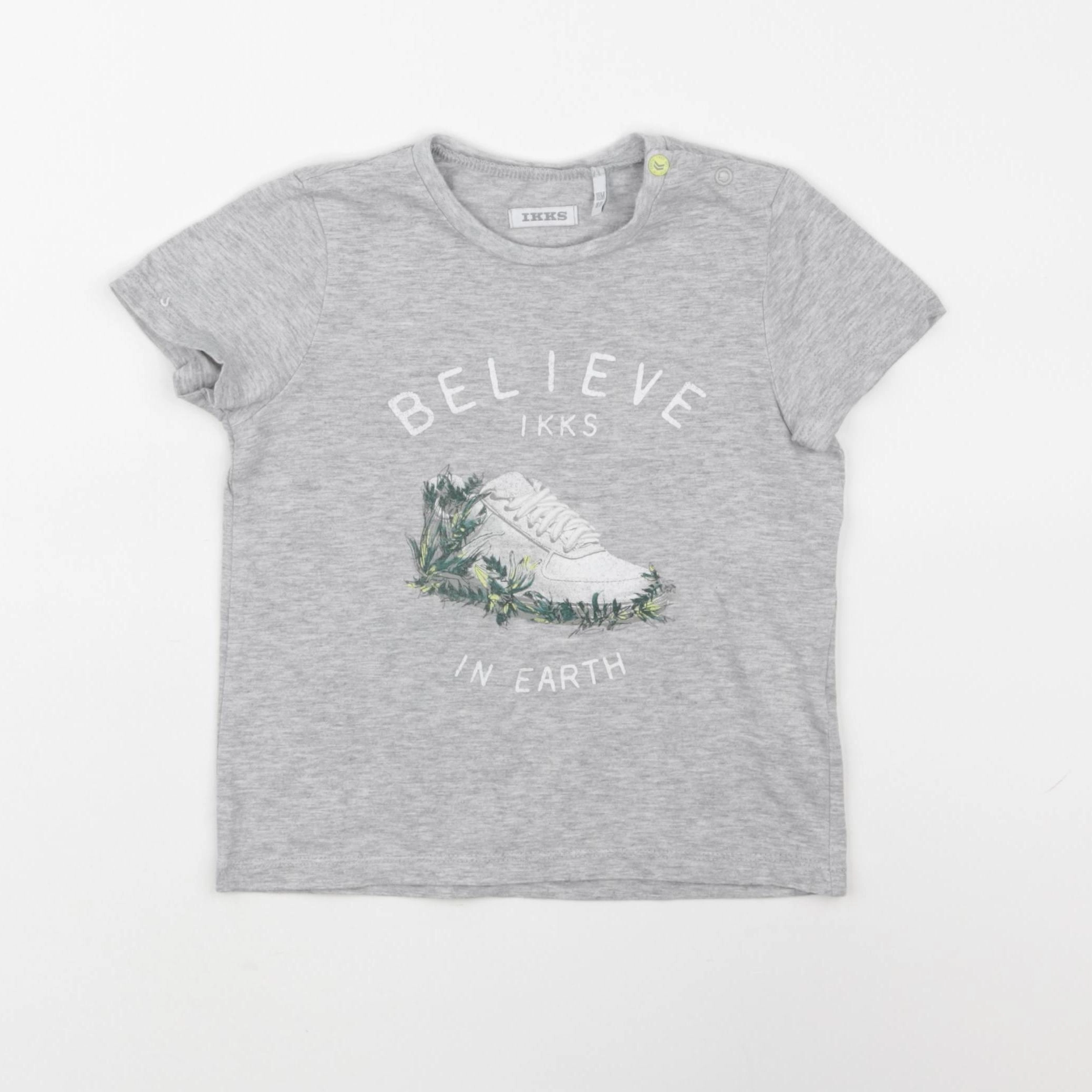 IKKS - tee-shirt gris - 18 mois